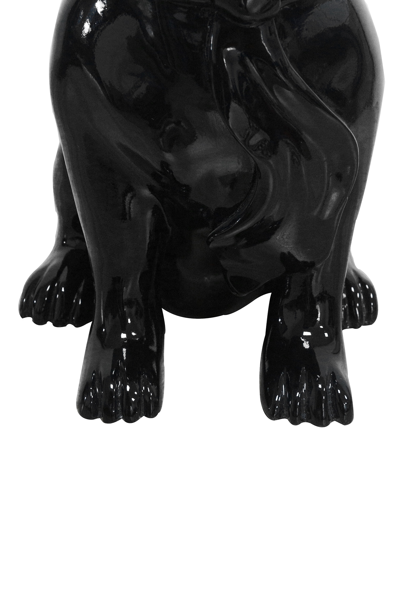 Skulptur KAYOOM "Skulptur Bulldog 125", schwarz, B:27cm