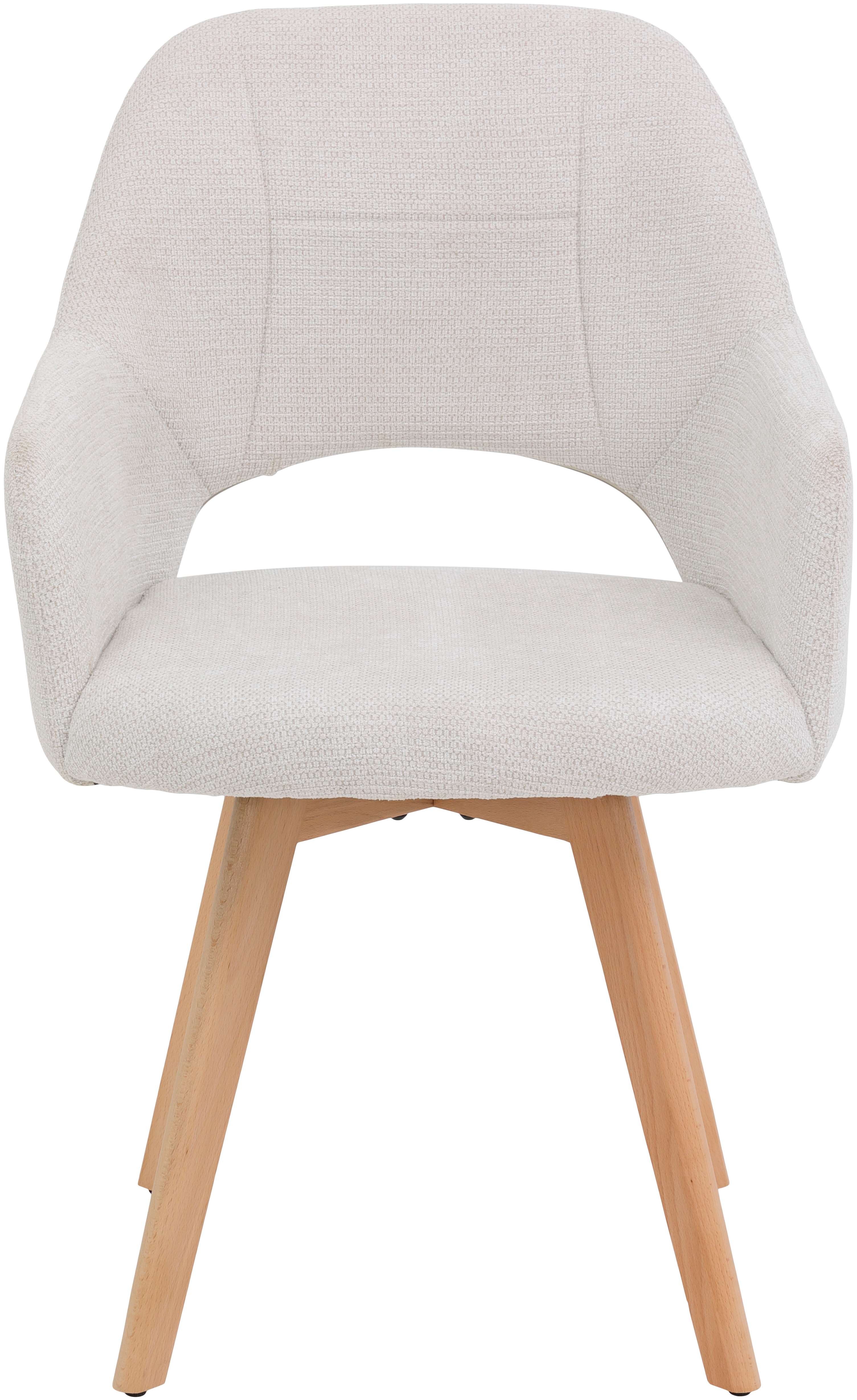 HELA Armlehnstuhl »SOFIA Armlehnenstuhl mit Massivholzgestell, Bezug Websto günstig online kaufen