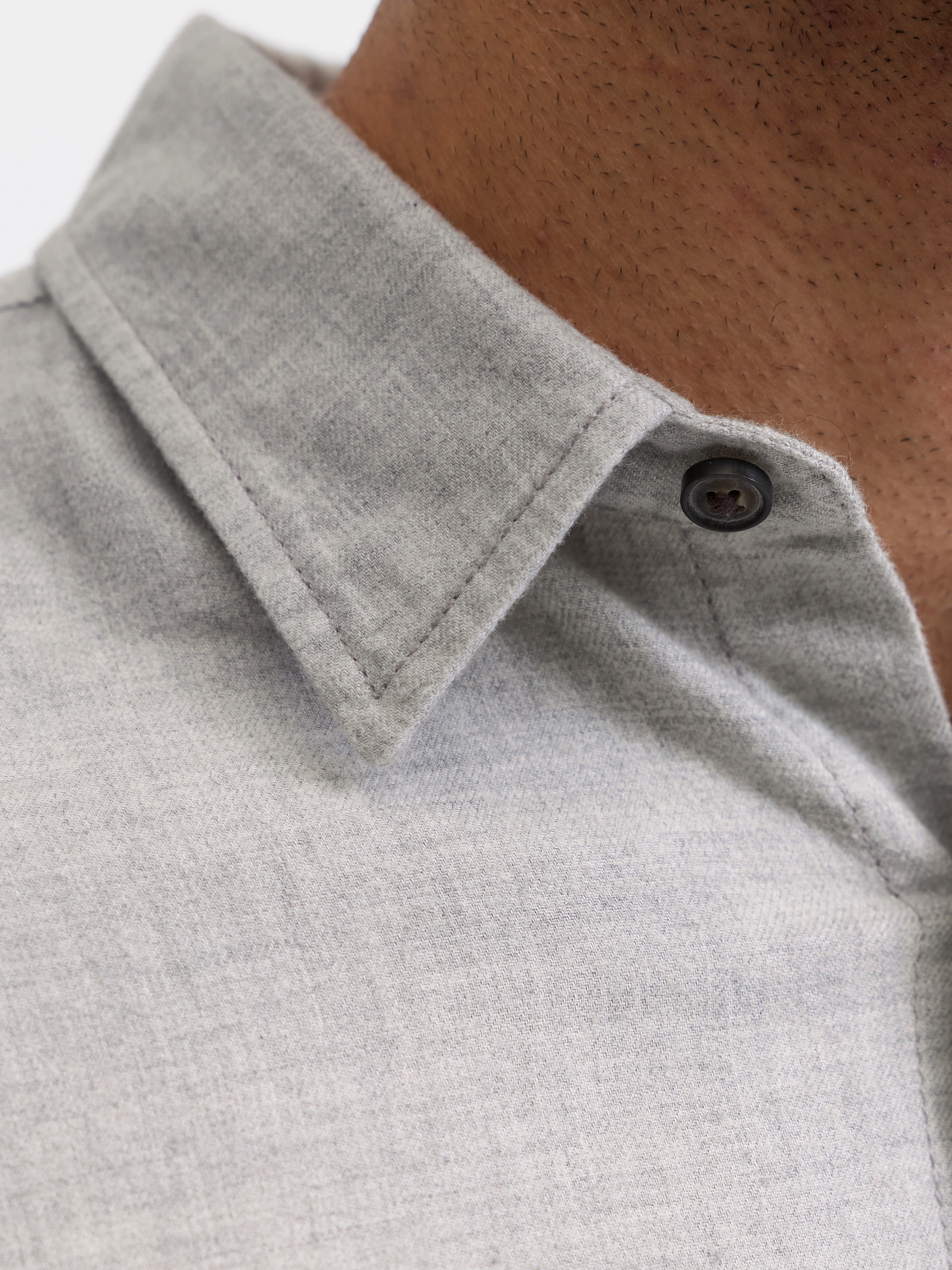 Jack & Jones Langarmhemd »JJECLASSIC MELANGE SHIRT L/S NOOS«