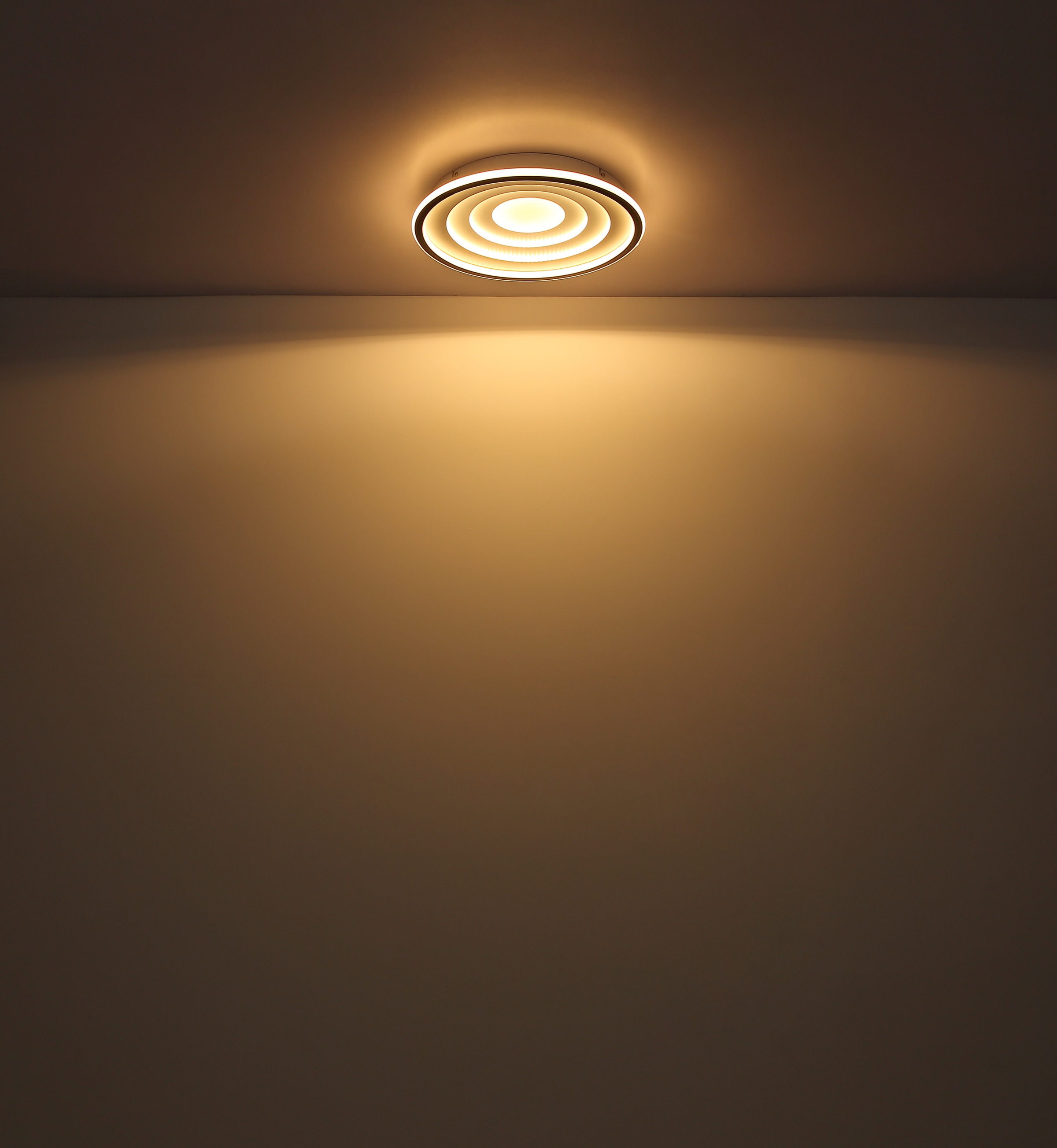 GLOBO LIGHTING Deckenleuchte »FOPPA« LED-Modul 1 Stk. Warmweiß Deckenlampe Wohnzimmer-Leuchte Schlafzimmer-Leuchte Flur Küche