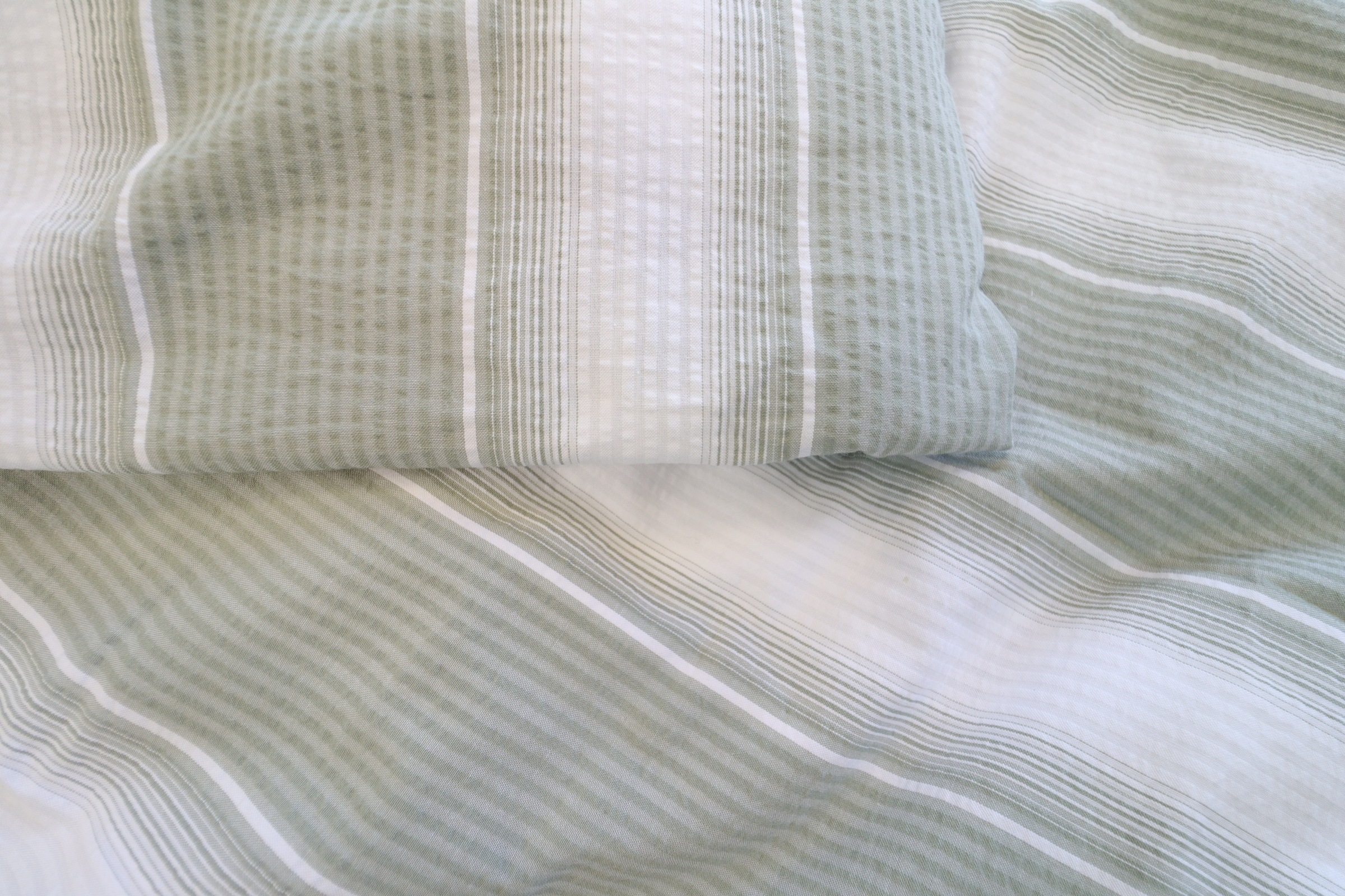 fleuresse Bettwäsche »Rio«, Seersucker 100% Baumwolle, bügelfrei, atmungsaktiv, OEKO-TEX®