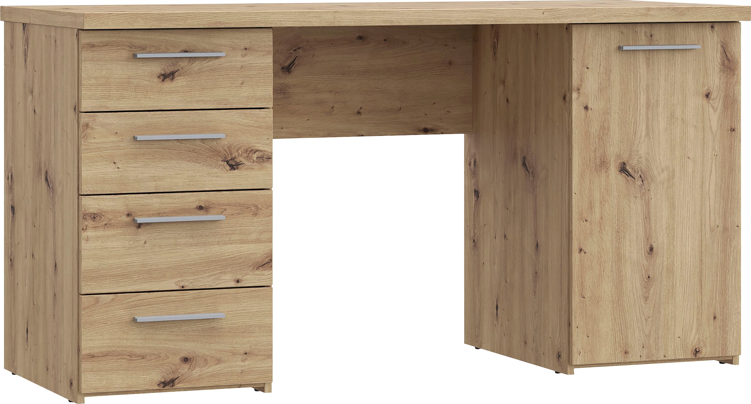 FORTE Schreibtisch »Candlekeep«, Computertisch mit Schubladen, Breite 145,2 cm