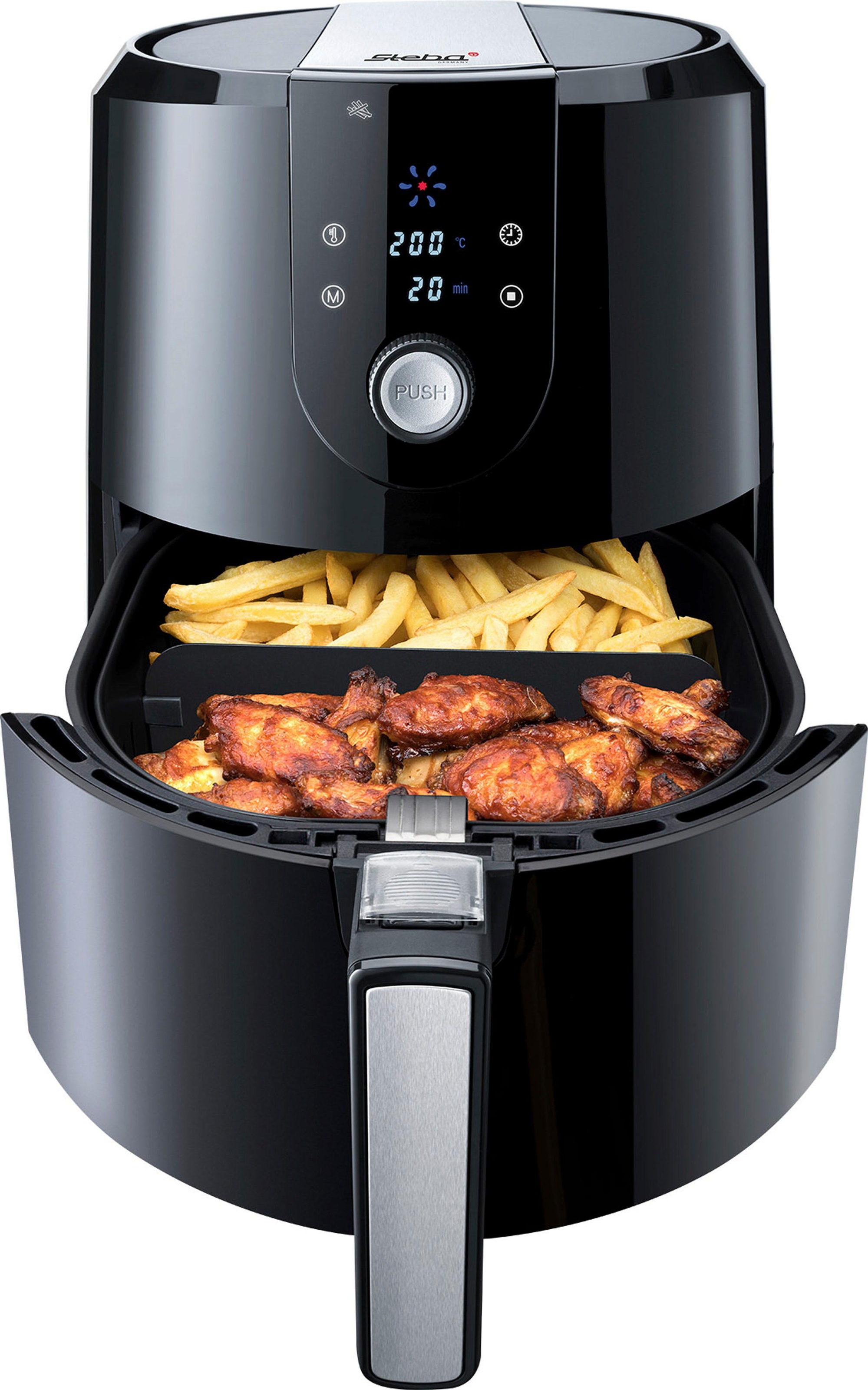 Steba Heißluftfritteuse »HF 5000 XL«, 1800 W, Fassungsvermögen 5,2 l, Fassu günstig online kaufen