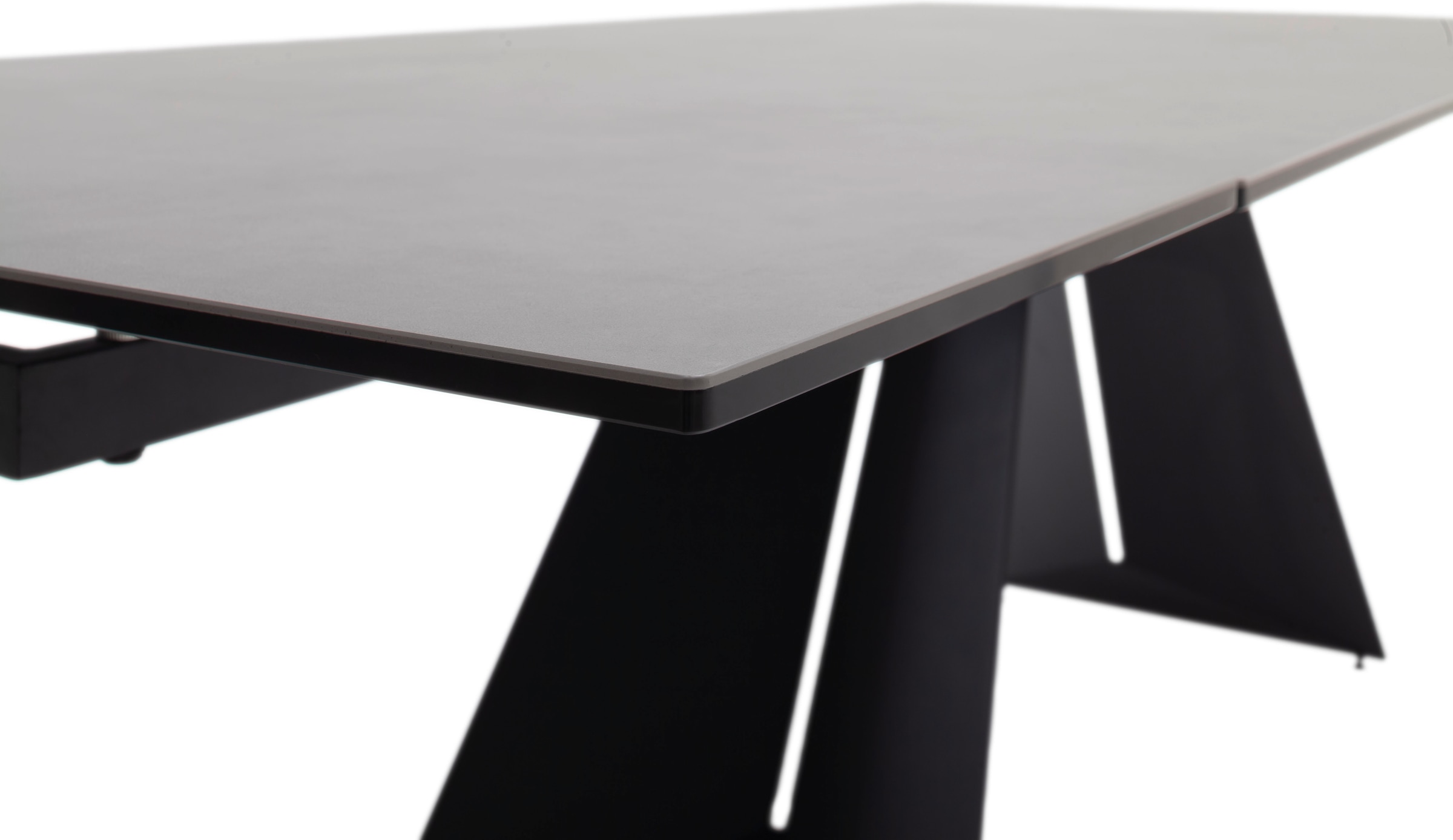 MCA furniture Esstisch »Nagoya« 1 Stk. tlg. Auszugstisch, Stirnauszug, Metallgestell, Keramik, Sicherheitsglas