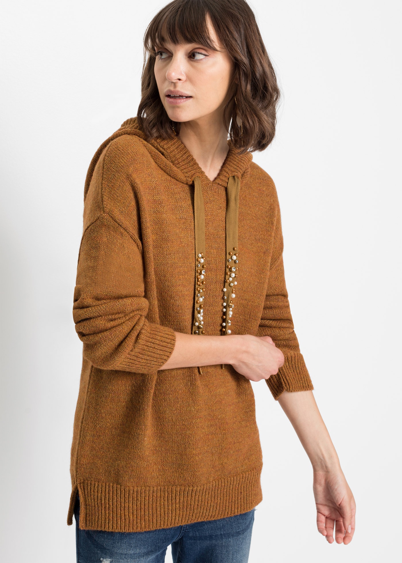 bonprix Strickpullover »Oversize-Pullover« Oversize-Pullover