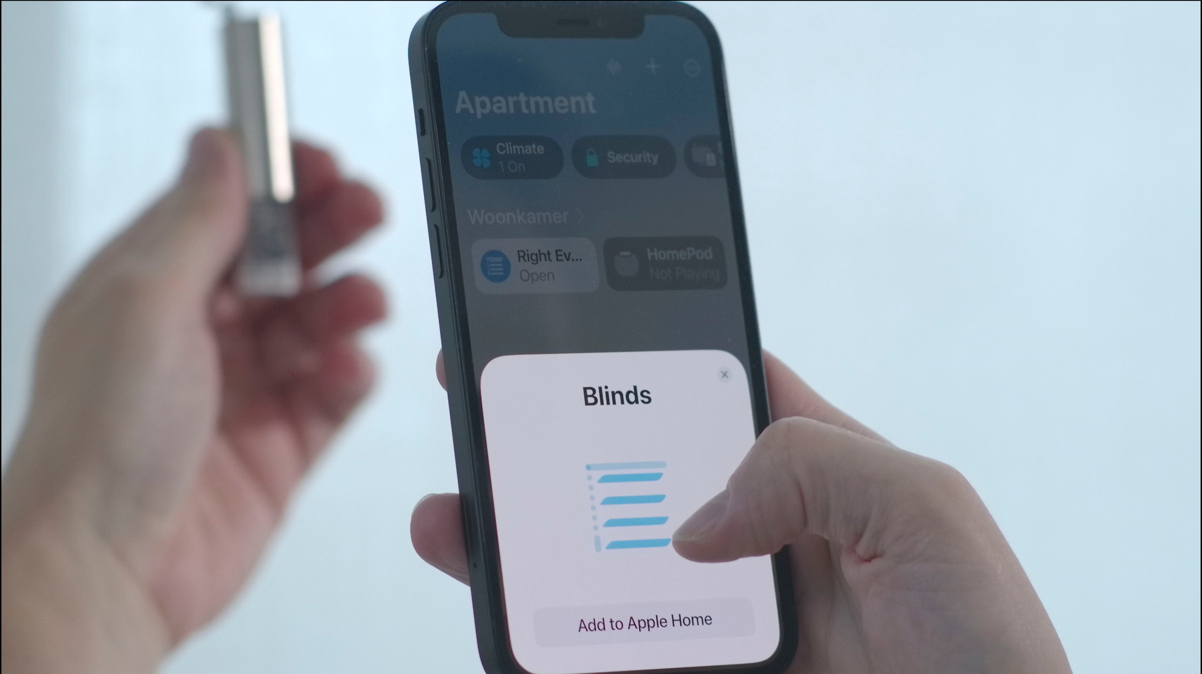 EVE Smart-Home-Station »MotionBlinds Upgrade Kit für Rollos«, (Packung)