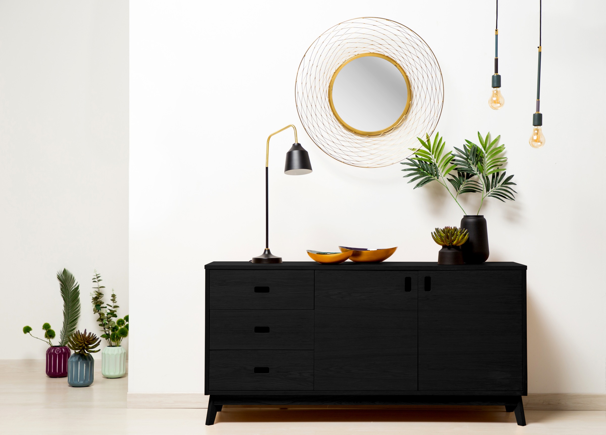 Kayoom Tischleuchte »Tischlampe Carisa« E27 1 Stk. puristisches Design, vie günstig online kaufen