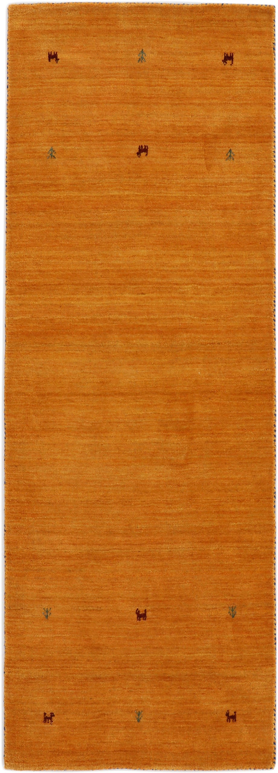 carpetfine Wollteppich »Gabbeh Uni, auch als Läufer erhältlich«, rechteckig günstig online kaufen