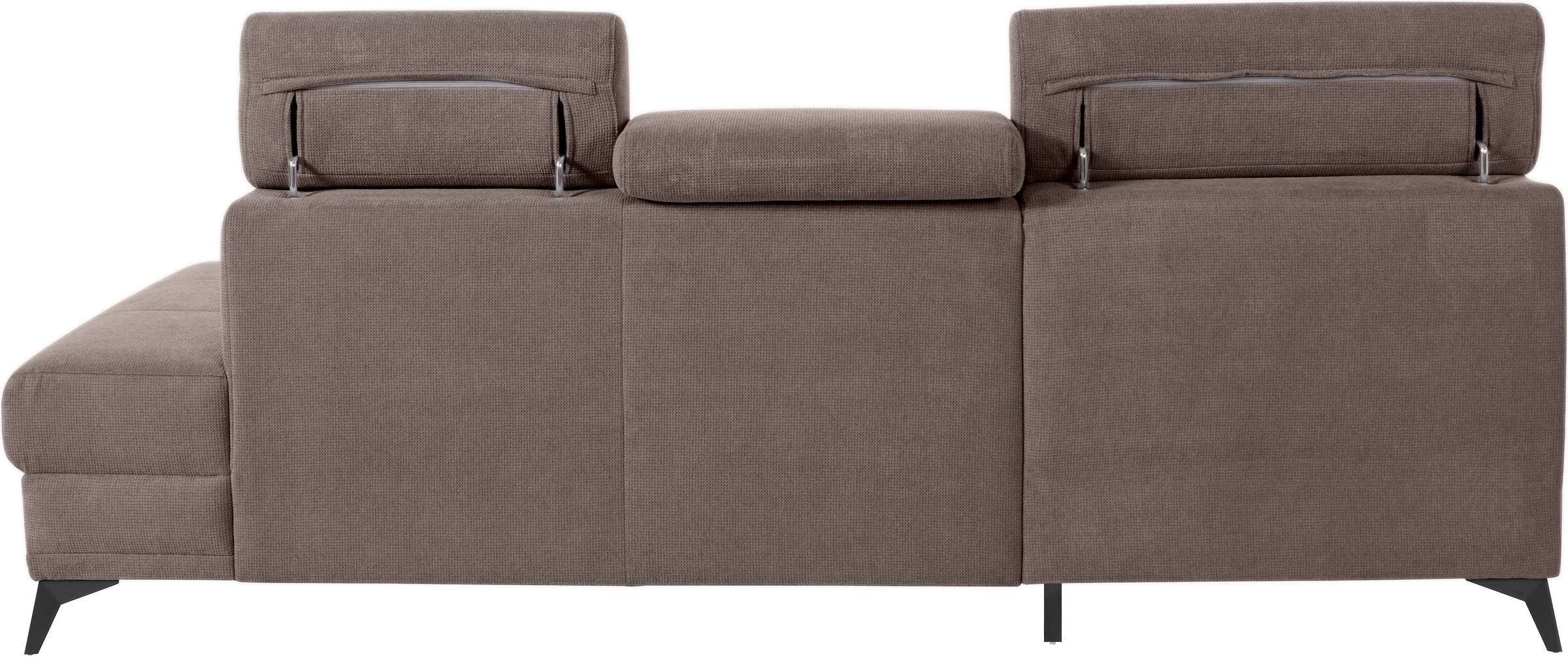 INOSIGN Ecksofa »Cardiz L-Form«, inkl.Kopfteilverstellung und Federkern wahlweise mit Bettfunktion