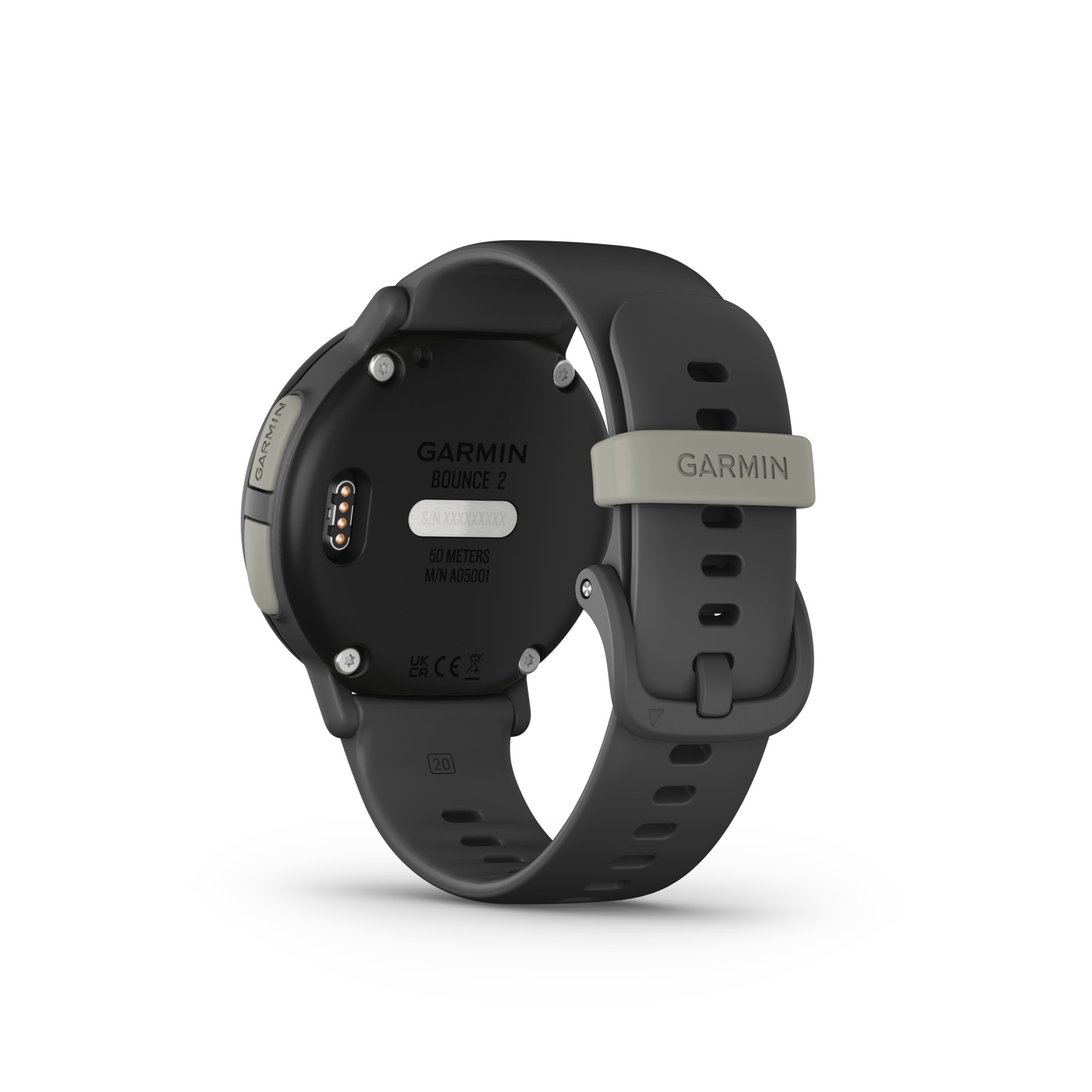 Garmin Smartwatch »Bounce 2«, (3,04 cm / 1,2 Zoll), 4,00 GB