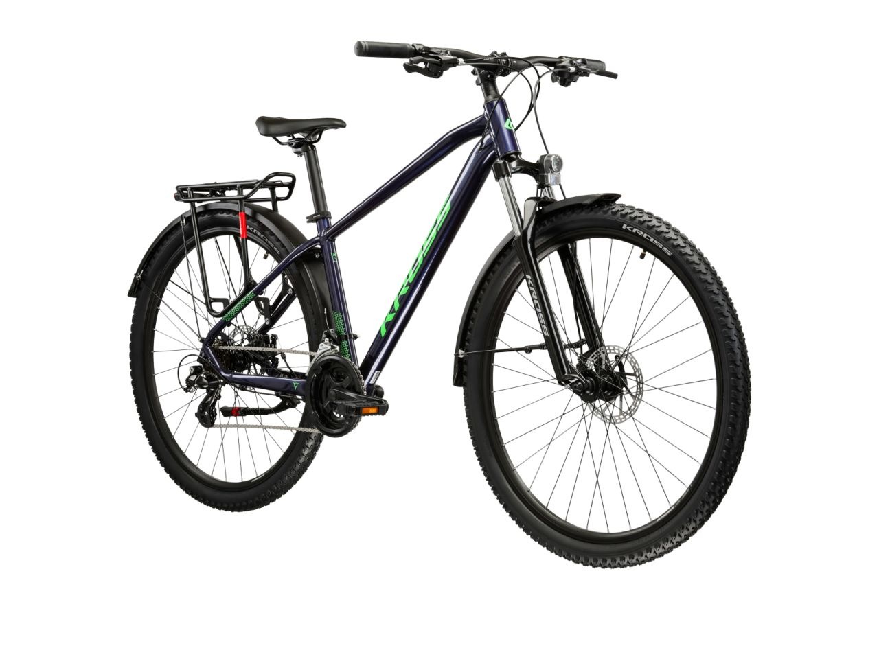 Kross Mountainbike »KROSS Mountainbike Hardtail 29" Hexagon 2.0 Eq blau 21 Gänge« 21 Gang Shimano ALTUS M310 Schaltwerk Kettenschaltung