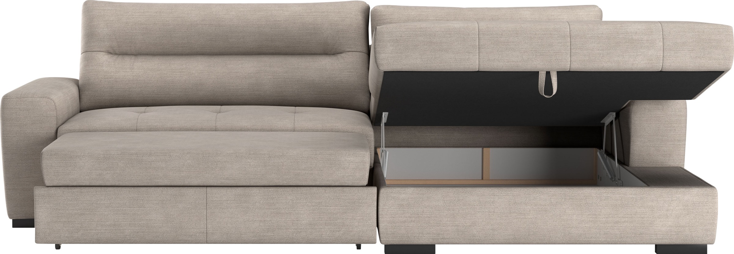 COTTA Ecksofa »Cappa L-Form«, wahlweise mit Bettfunktion & Bettkasten
