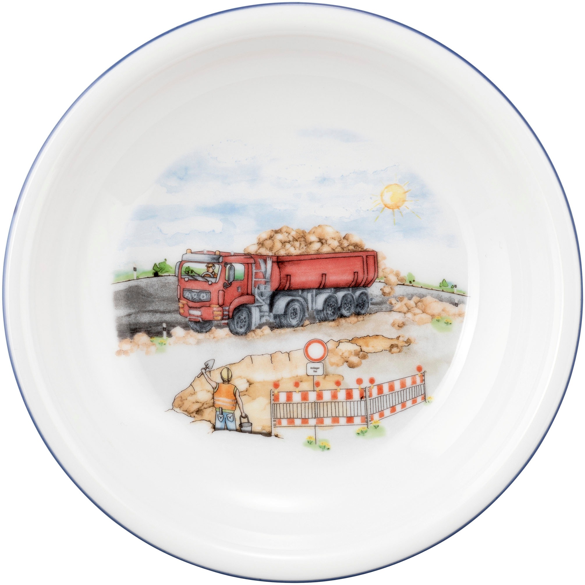 Seltmann Weiden Suppenteller »Compact - Auf der Baustelle« rund 20 cm günstig online kaufen