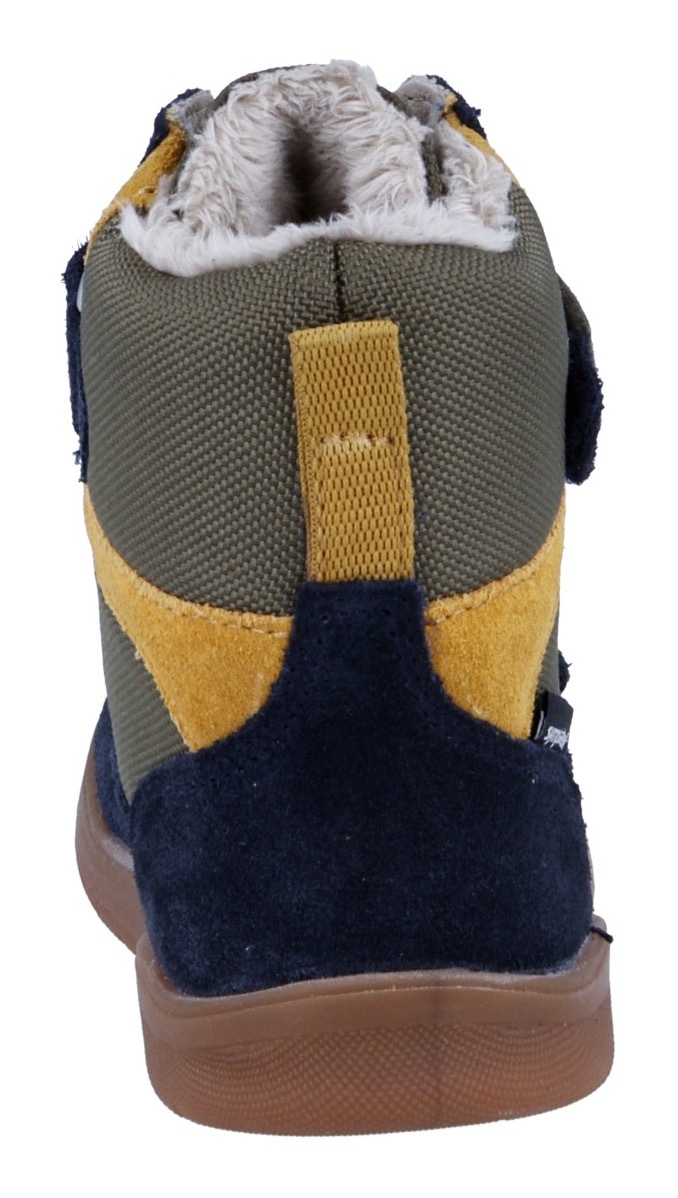 Richter Winterstiefel »Samy WMS: Mittel«, Barfußschuh, Klettstiefel mit Sympatex, Größenschablone zum Download