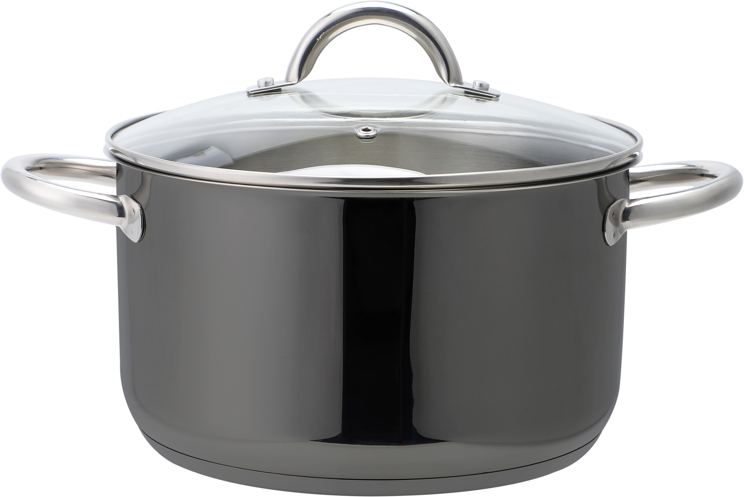 ECHTWERK Topf-Set »Black-Edition«, Edelstahl 18/8, (Set, 8 tlg., je 1 Kocht günstig online kaufen