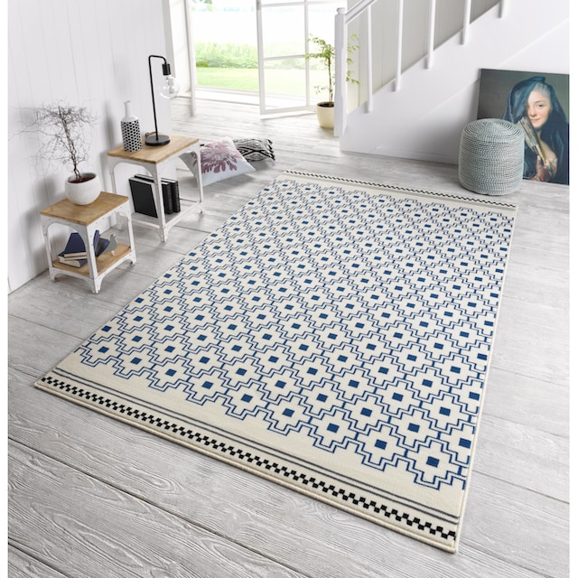 HANSE Home Teppich »Cubic«, rechteckig, Kurzflor Geometrisches Design,  Gekettelt, Robust, Pflegeleicht bequem und schnell bestellen