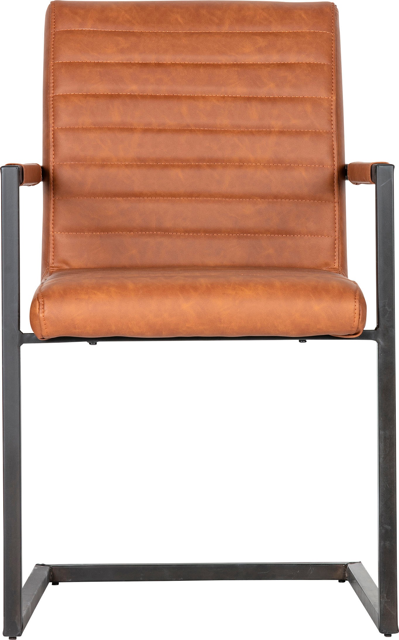 WOOOD Esszimmerstuhl »BASS«, 2 St., Kunstleder, Freischwinger, Breite 54 cm günstig online kaufen