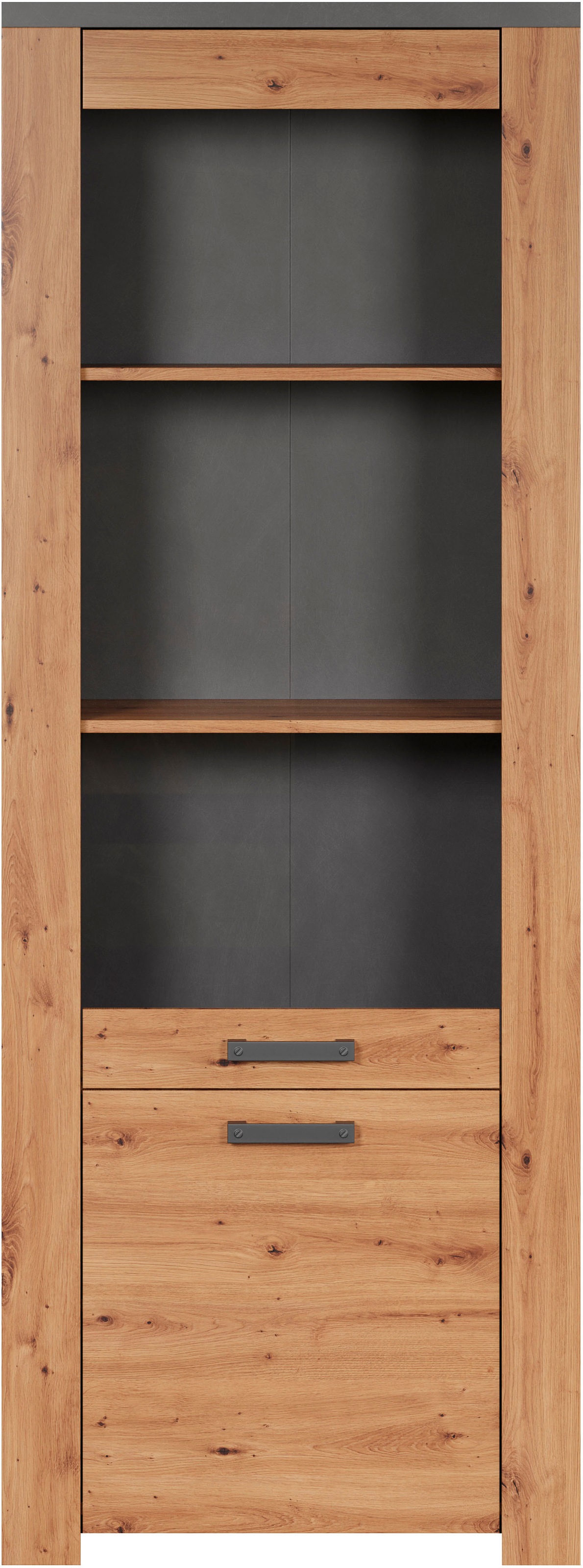 Home affaire Vitrine »Ambres«, (1 St.), mit Glastür, Breite 73 cm, Türanschlag links oder rechts