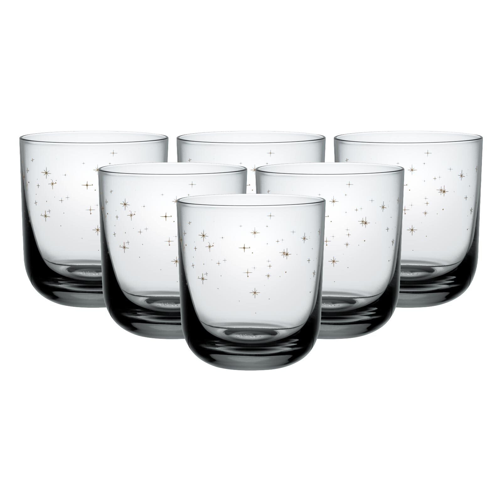 like. by Villeroy & Boch Glas »Wassergläser Winter Glow 200 ml 6er Set grau günstig online kaufen