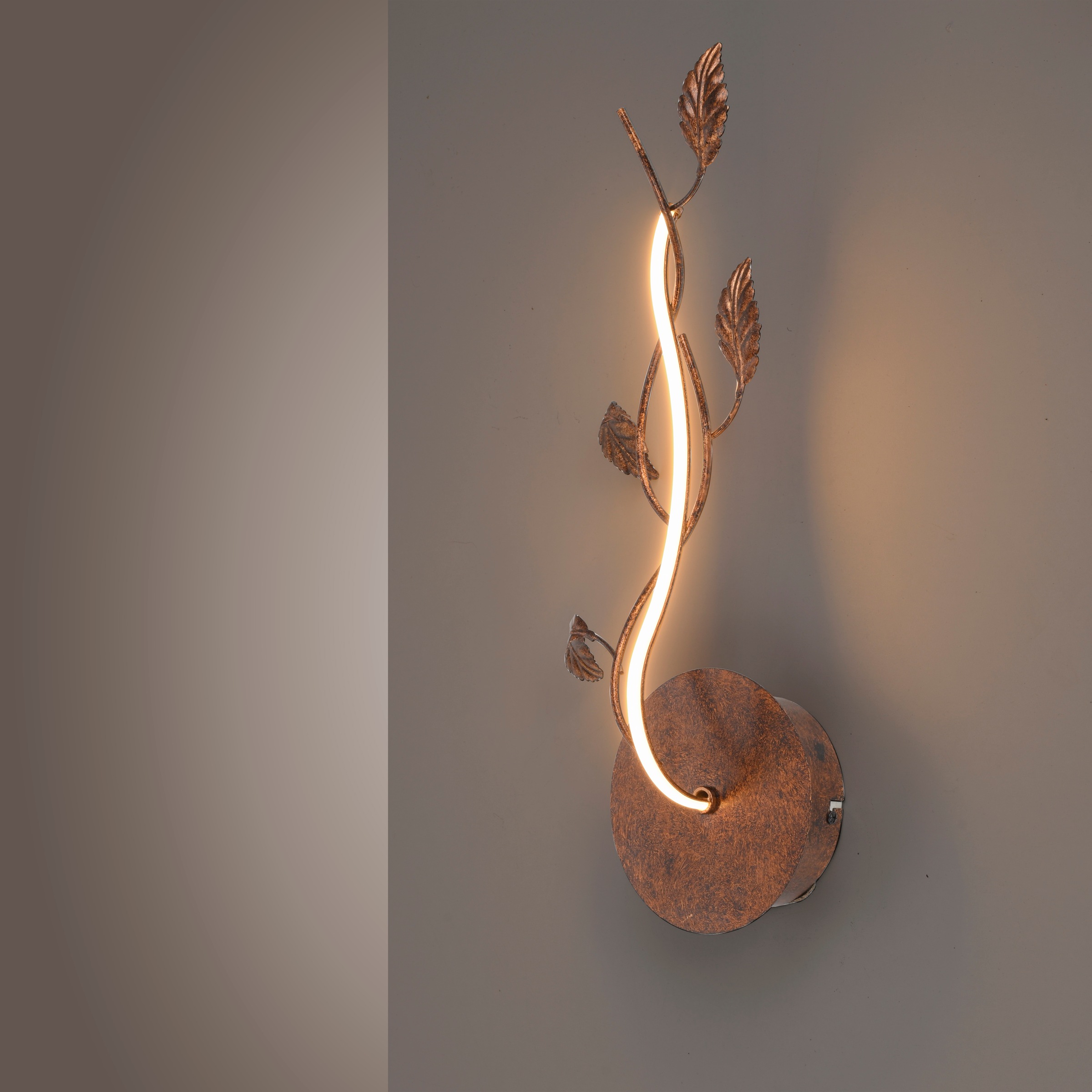 JUST LIGHT LED Wandleuchte »AURELIA« LED-Board 1 Stk. Warmweiß 2700K Leuchtmittel