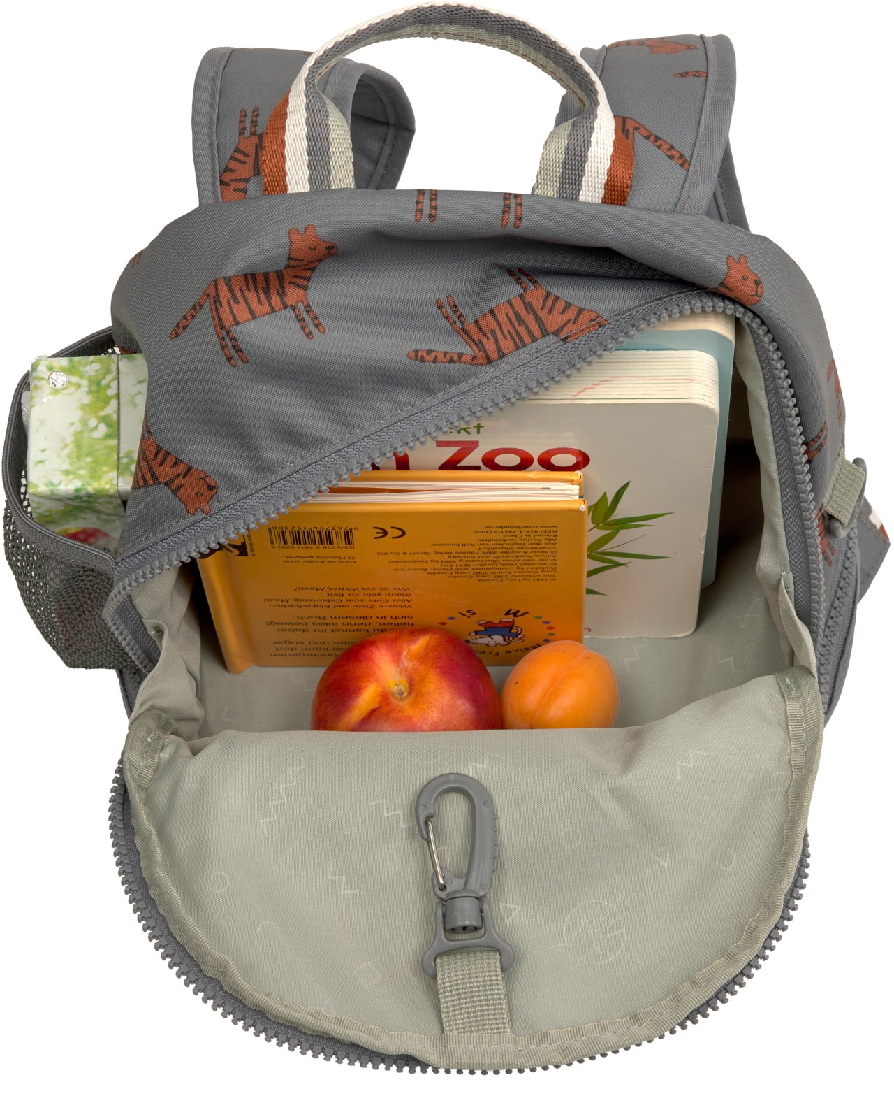 LÄSSIG Kinderrucksack »Safari, Tiger, Grey«