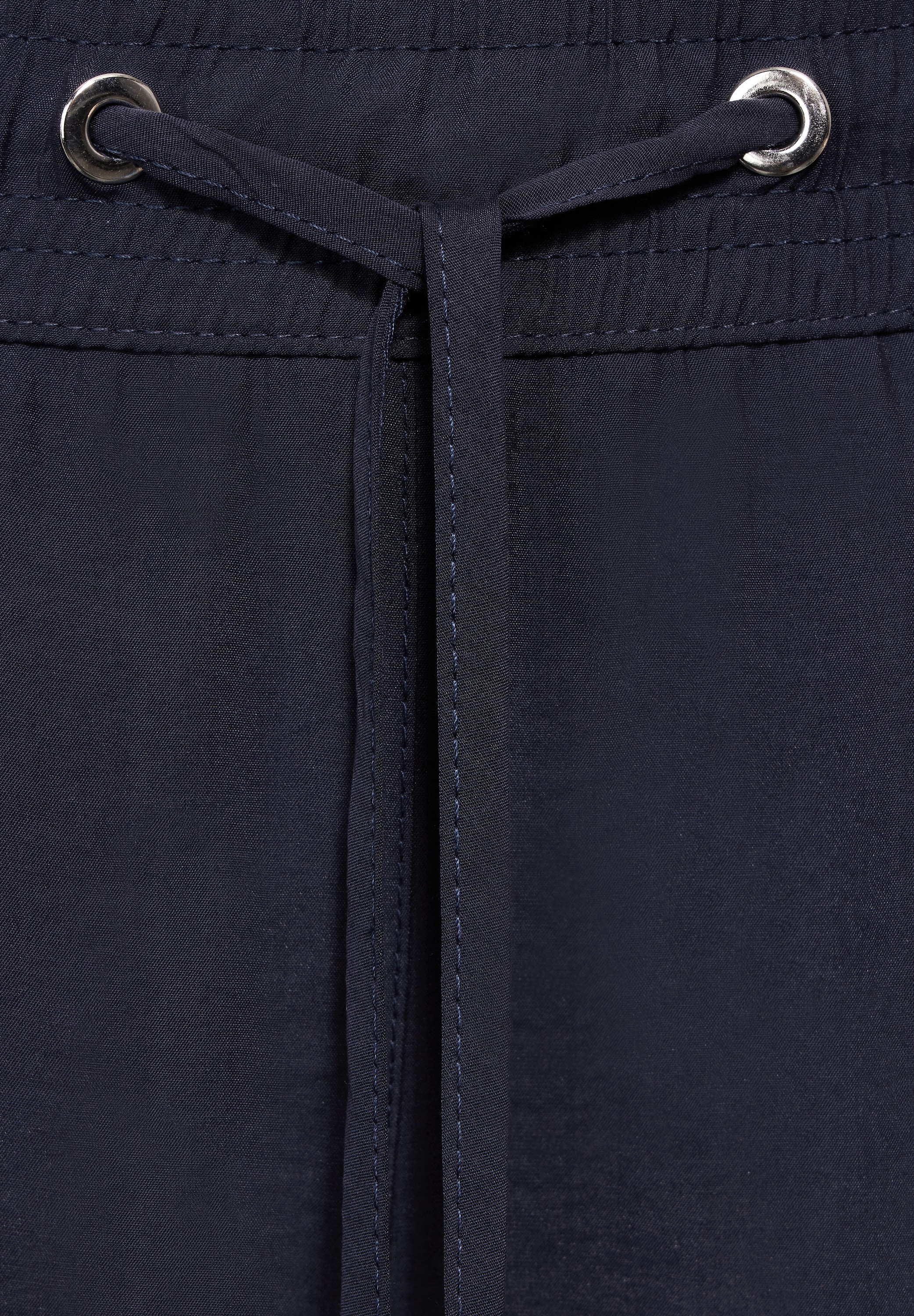 STREET ONE Stoffhose, Sommerhose mit Kordelzug