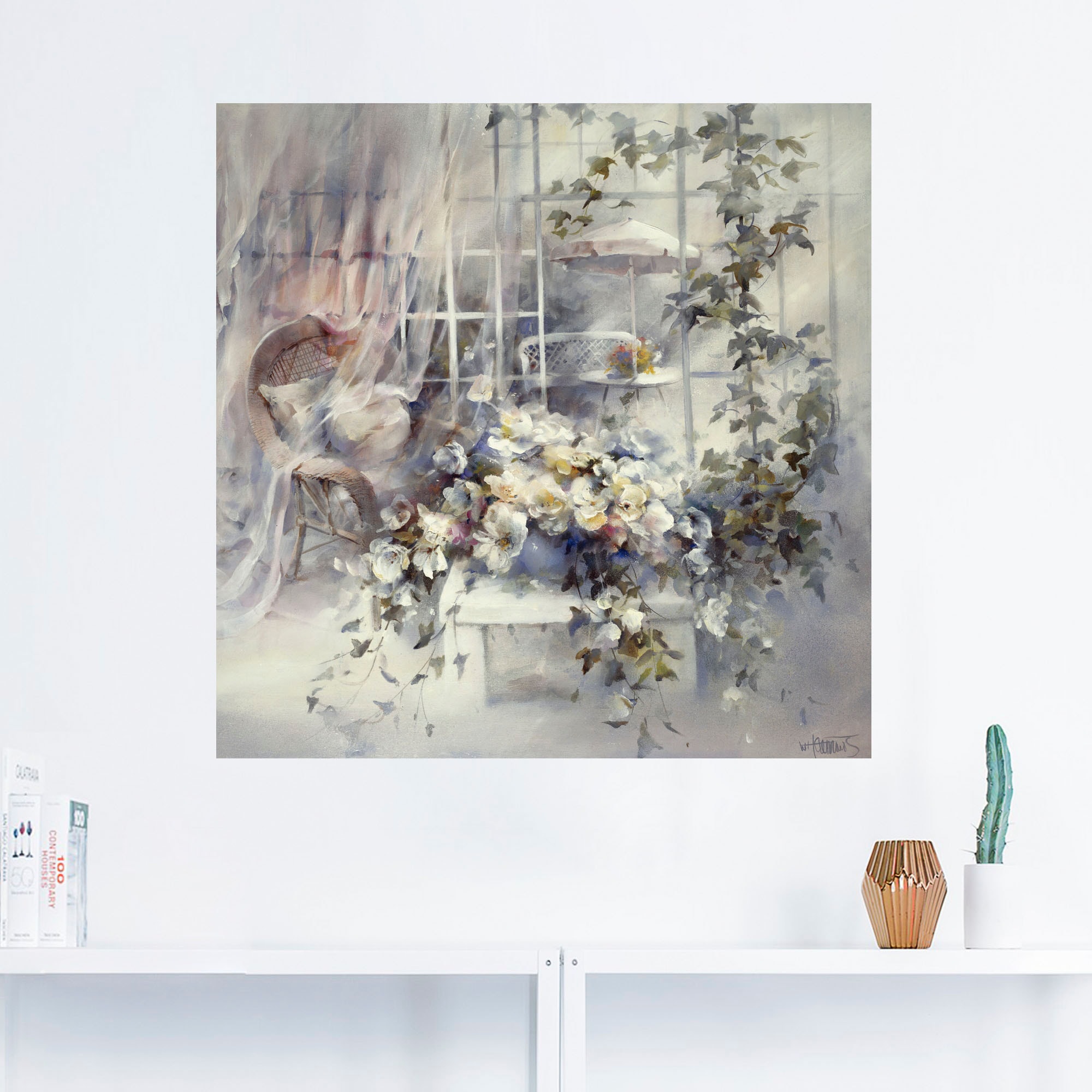 Artland Wandbild »Bezaubernde Moment«, Blumen, (1 St.), als Leinwandbild, Poster, Wandaufkleber in verschied. Größen