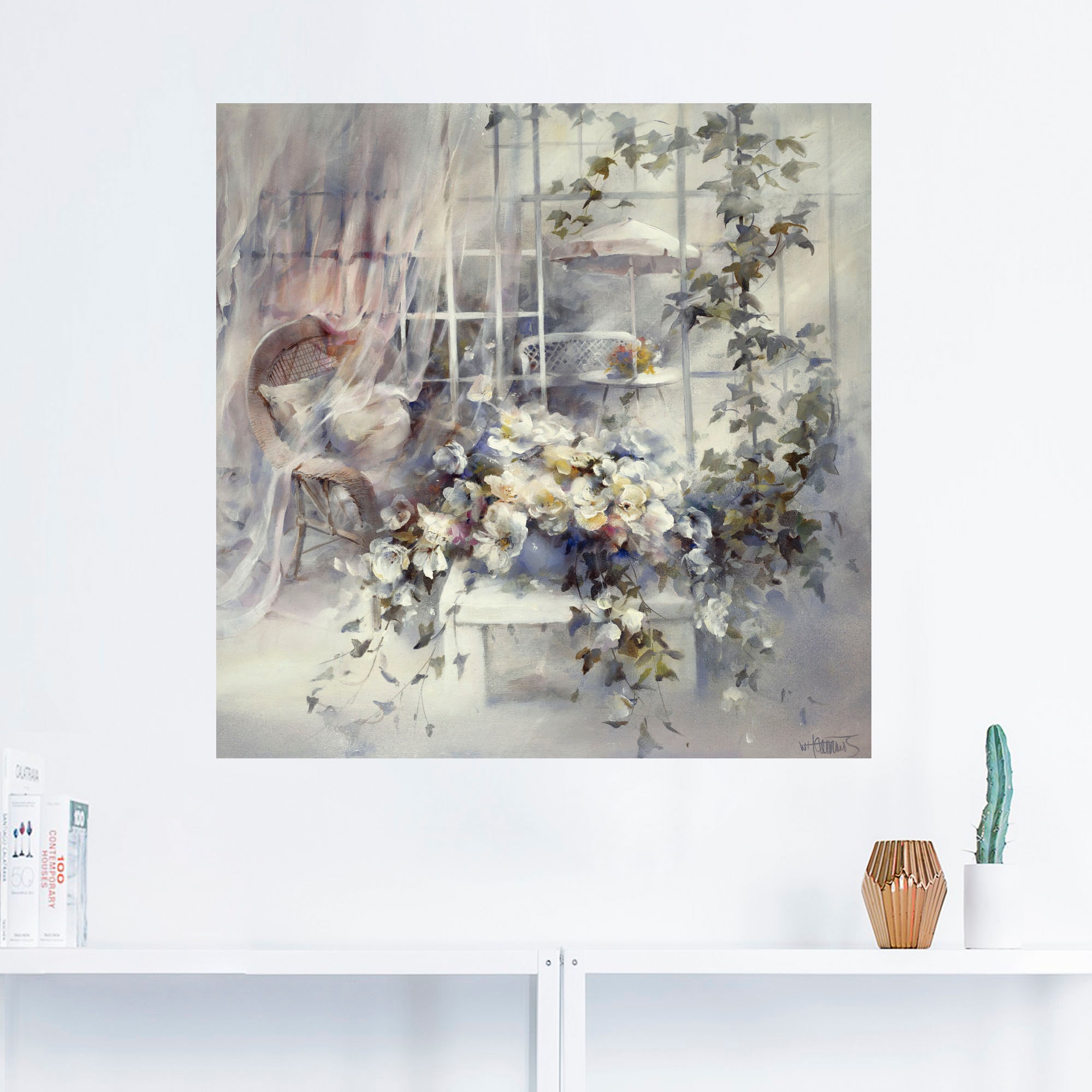 Artland Wandbild »Bezaubernde Moment«, Blumen, (1 St.), als Leinwandbild, P günstig online kaufen