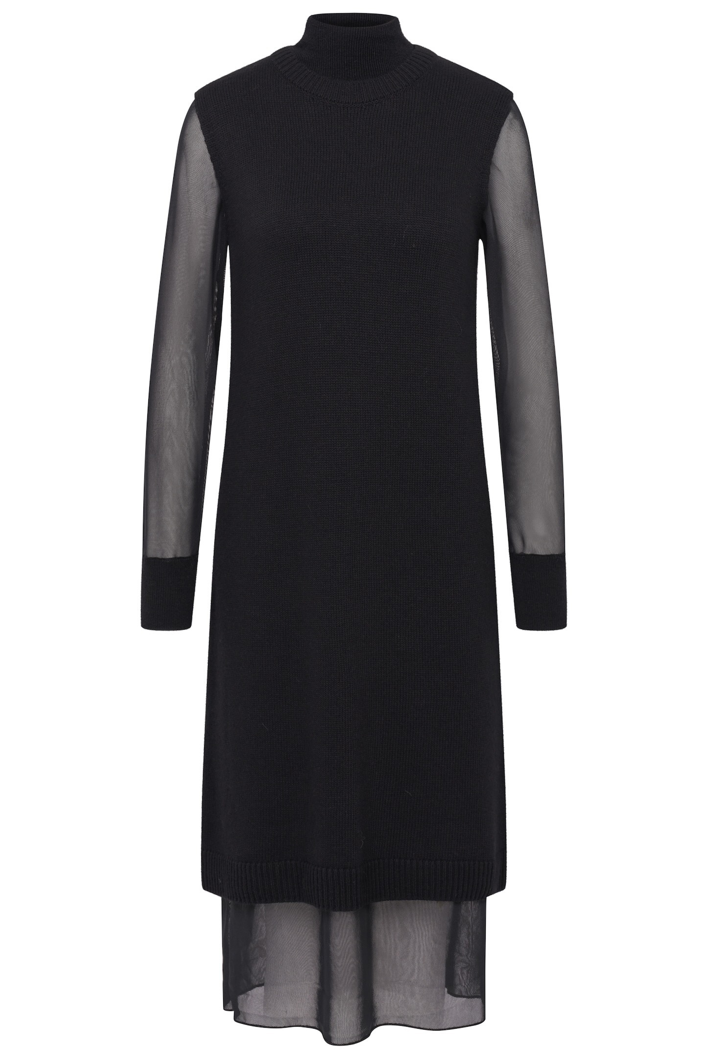 bugatti Strickkleid, im Layering-Look