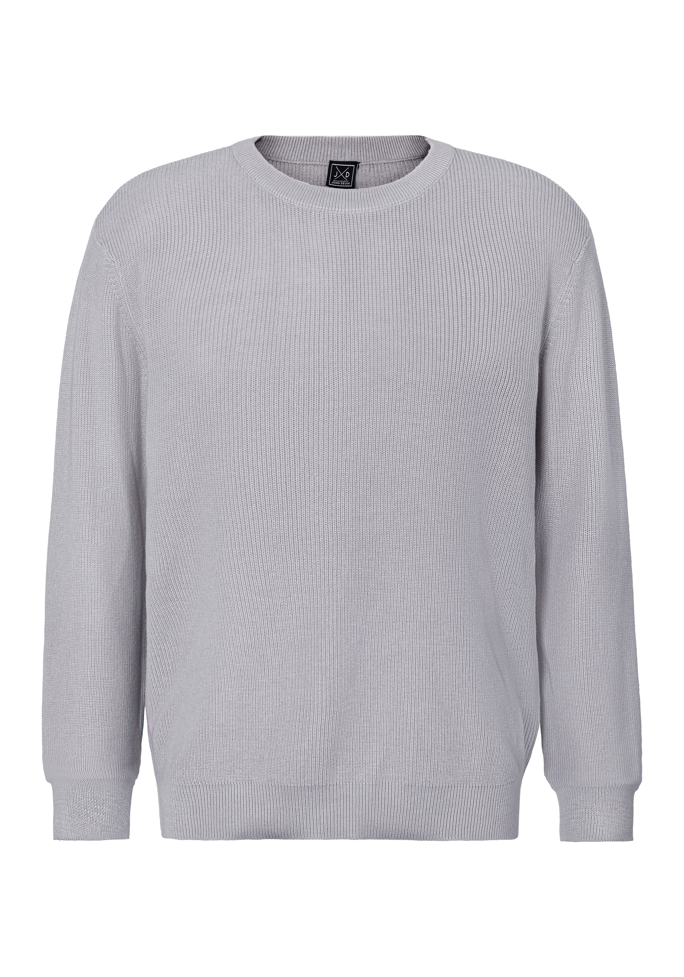 John Devin Strickpullover, Pullover in modischen Farben aus Baumwollmischung
