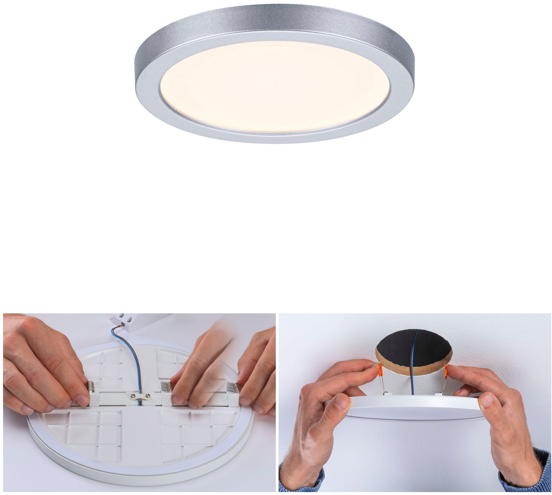 Paulmann LED Bad-Einbauleuchte »Areo«, Schutzart IP44, Ø 11,8 cm, inkl. LED Leuchtmittel