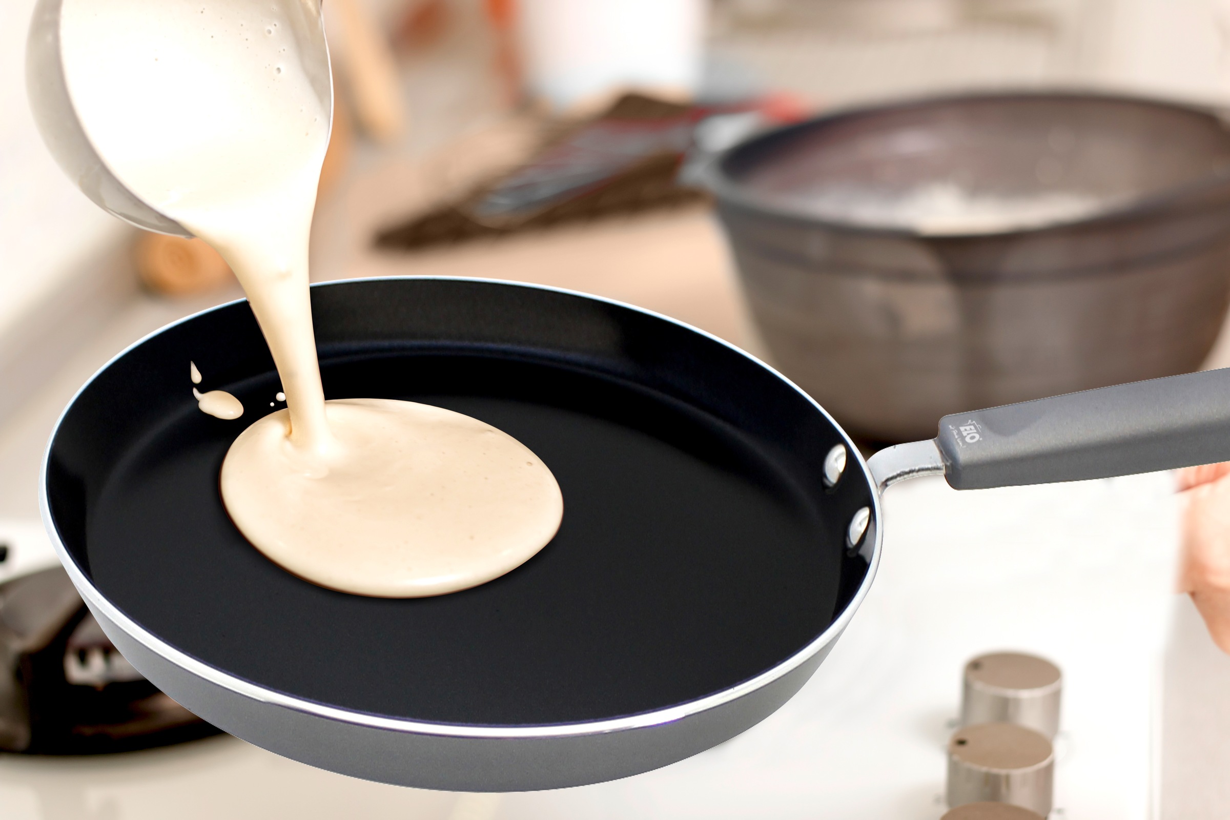 Elo Basic Crêpepfanne »Ducato«, Aluminium, Ø 24 cm, Induktion