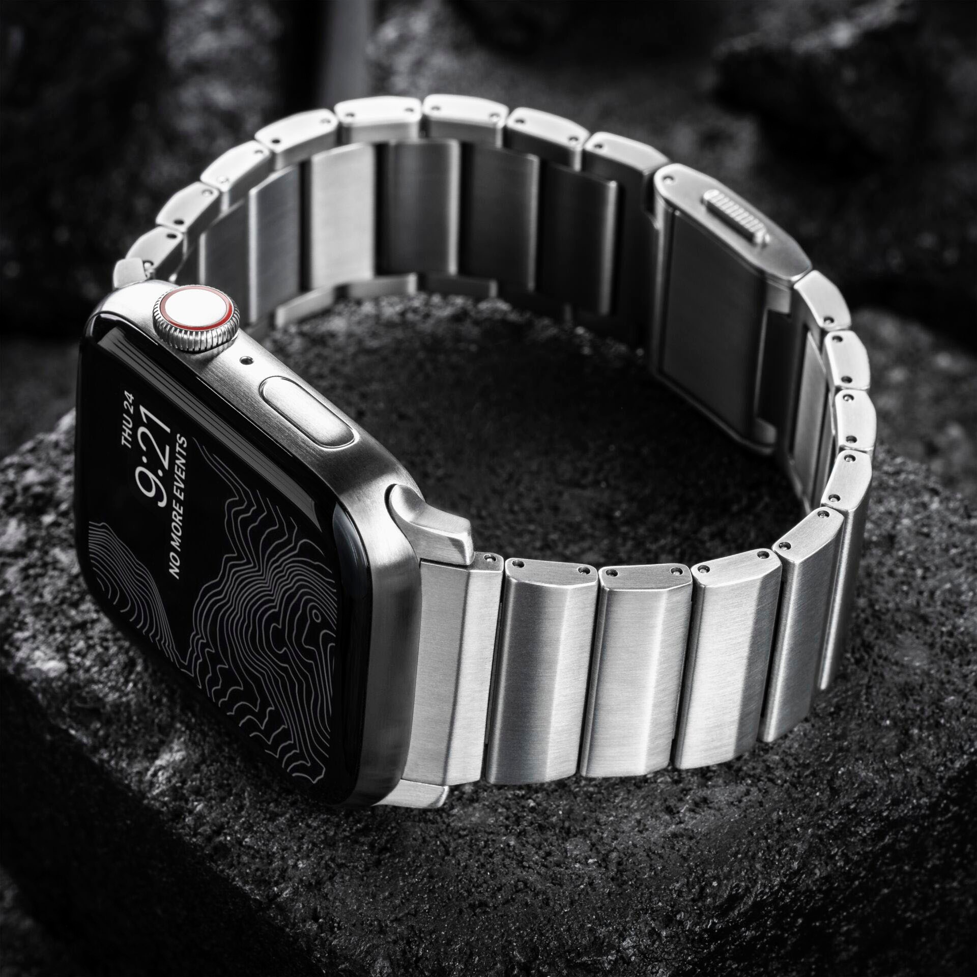 Nomad Smartwatch-Armband »Strap Titanium V2 42/44/45/49mm«