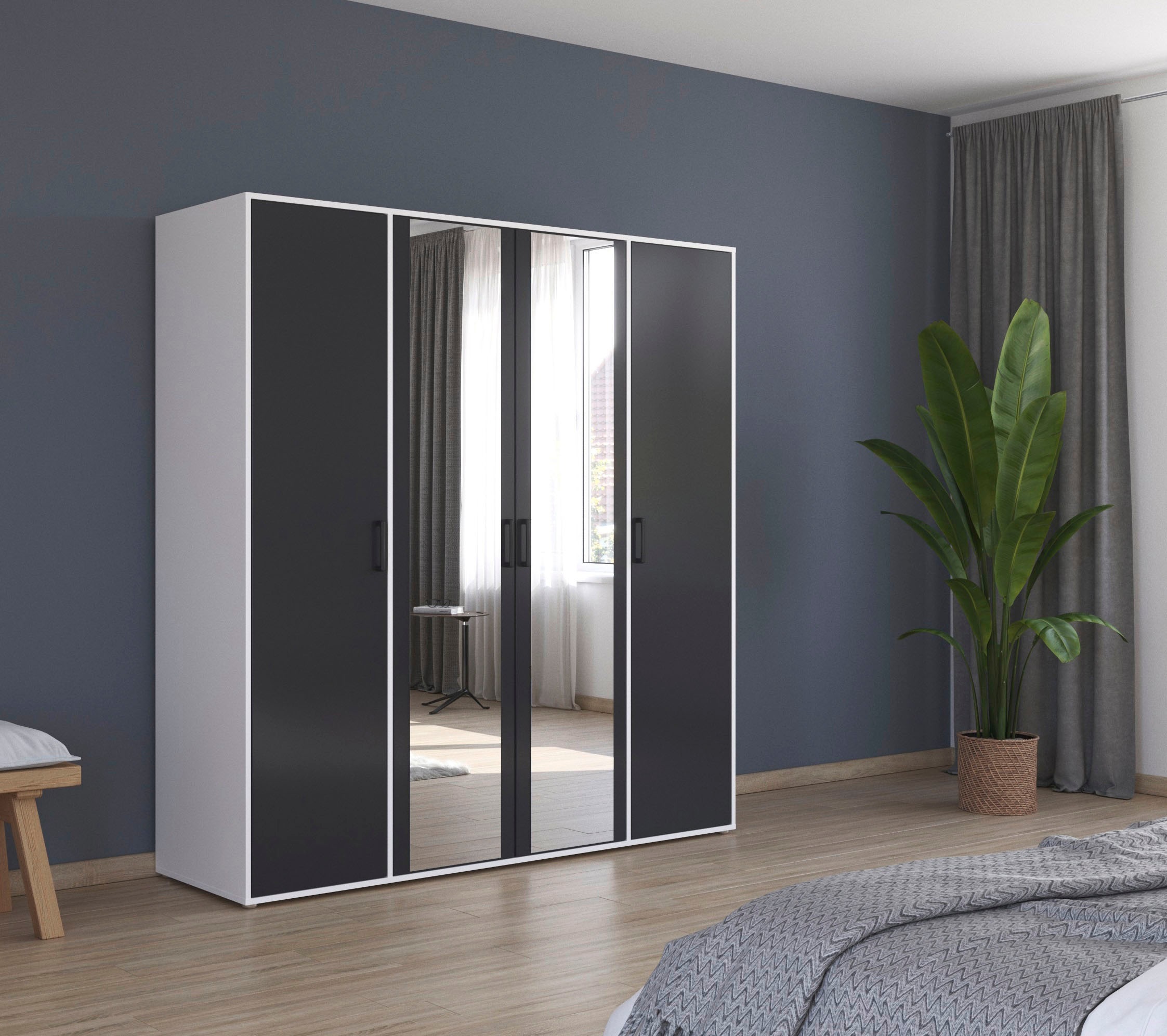 rauch Drehtürenschrank »Voyager«, (in 3 verschiedenen Ausstattungen BASIC/C günstig online kaufen