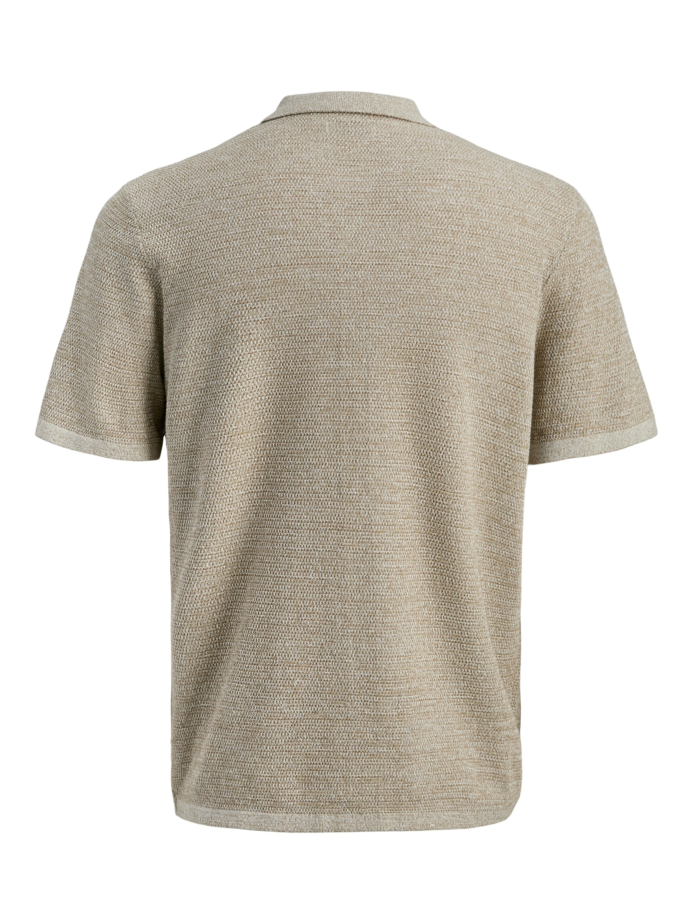 Jack & Jones Strickpullover »JJEGEORGE KNIT SHIRT SS SN« mit Polokragen