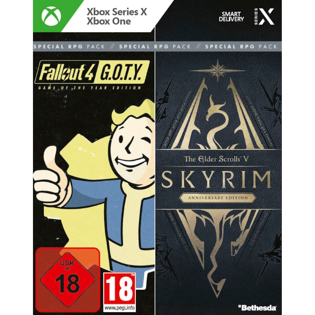 Bethesda Spielesoftware »X1 Bethesda Special RPG Pack II SKYRIM Anniversary Edition«, Xbox One-Xbox Series X