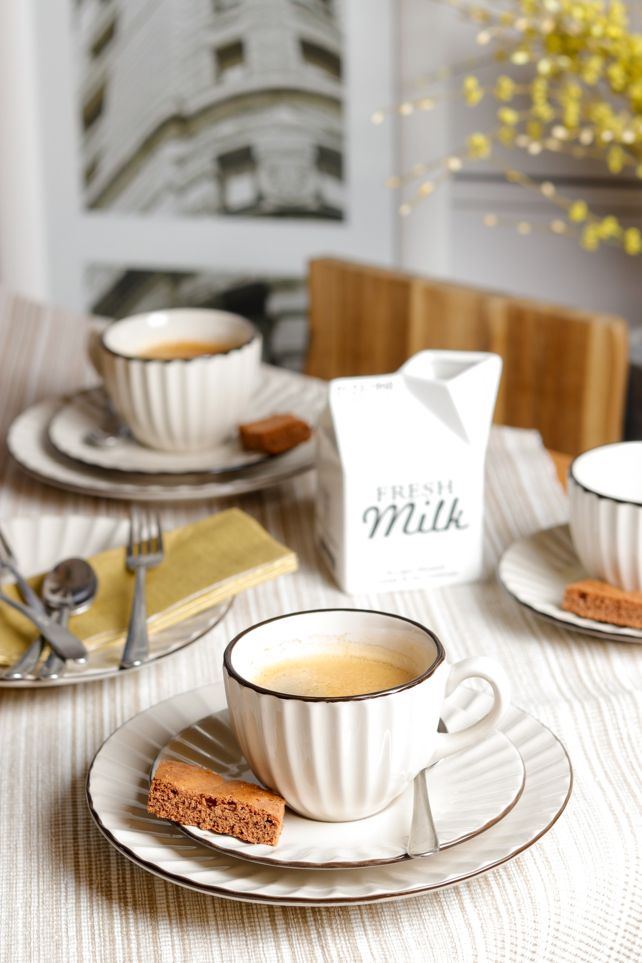 MÄSER Kaffeeservice »OSITA, Geschirr-Set, Steinzeug«