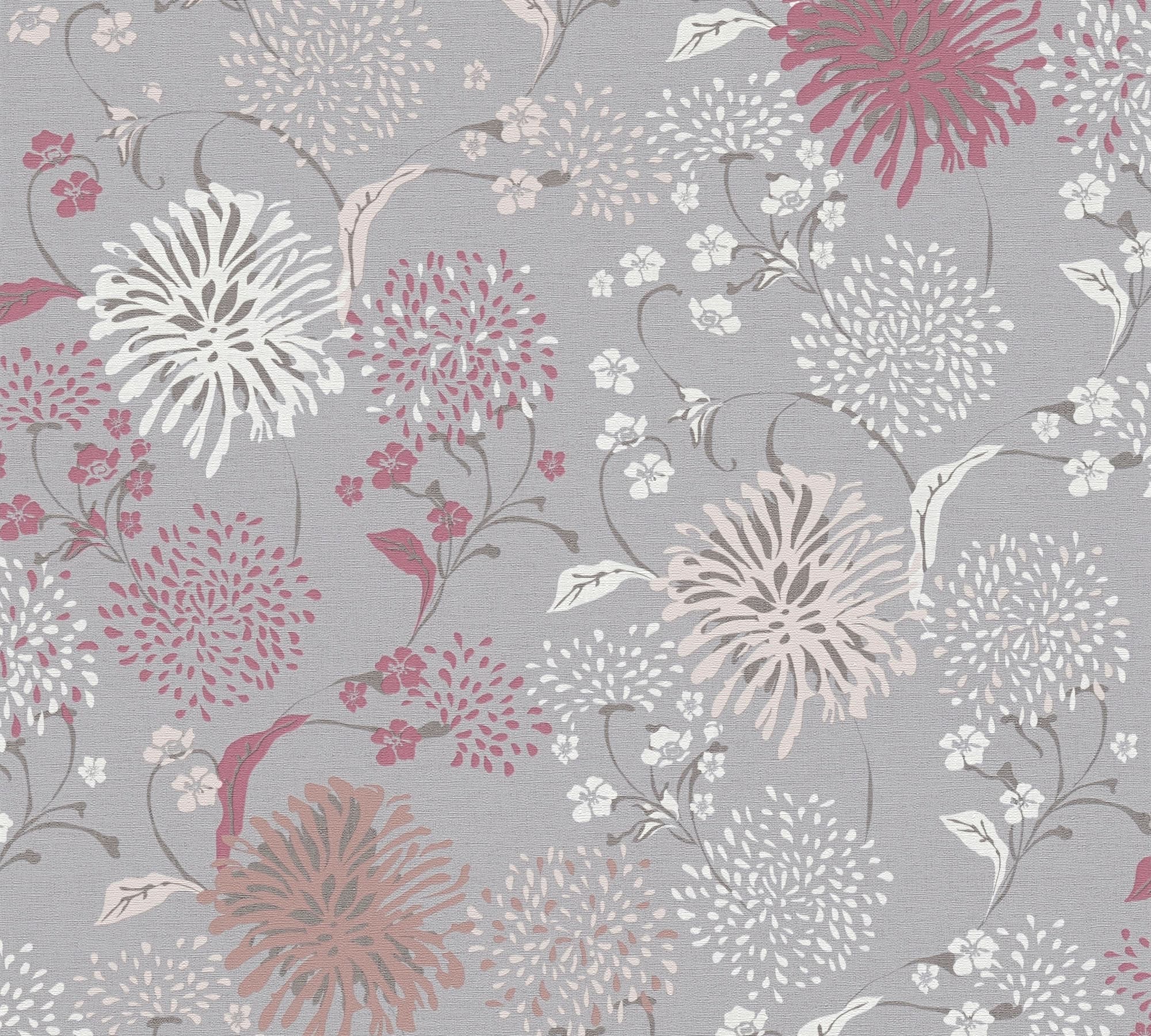 living walls Vliestapete »House of Turnowsky Designer Blumentapete«, matt, extravagant Kunst Floral verspielt