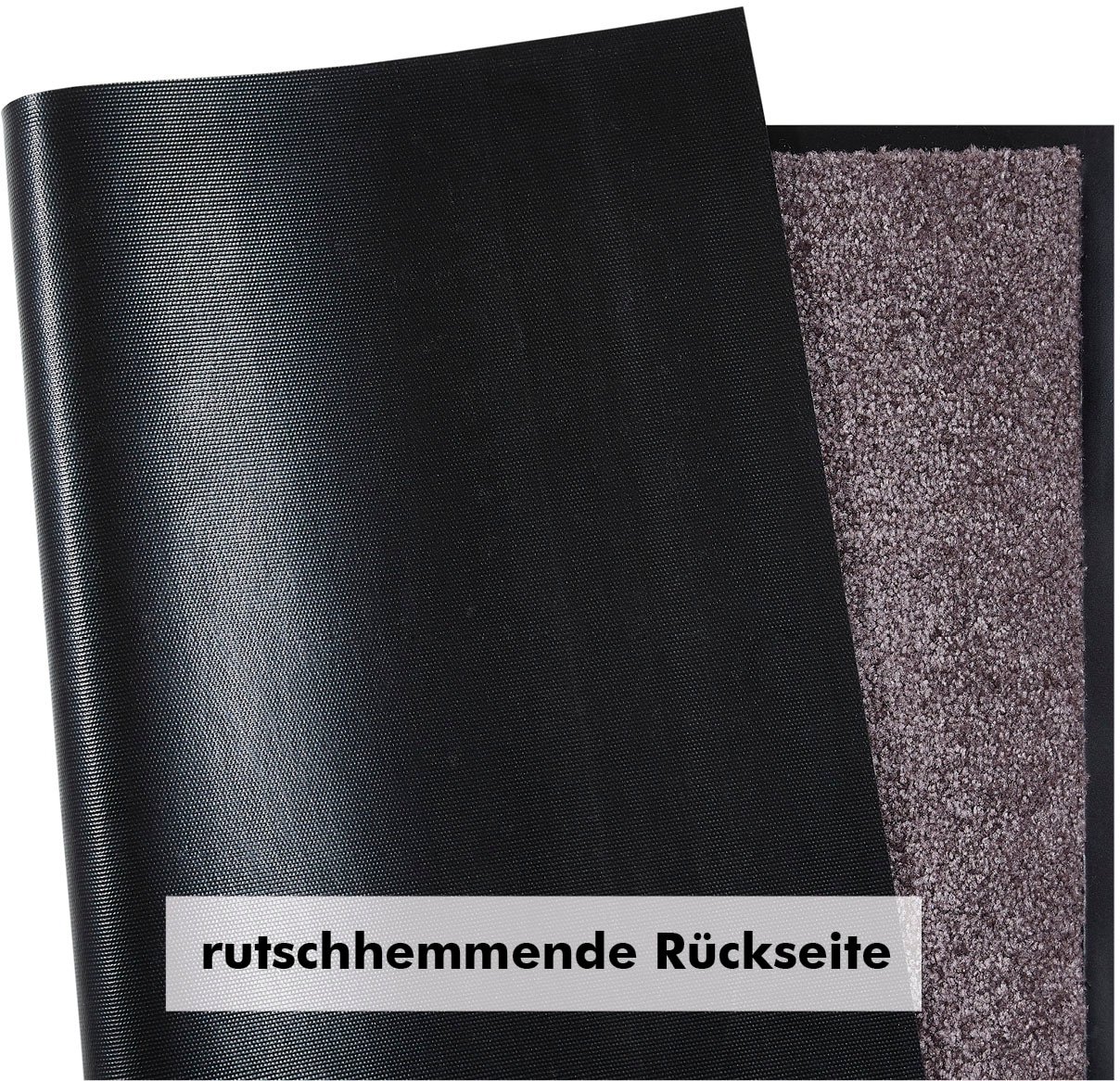 Andiamo Fußmatte »Super Wash & Clean, Made in Belgium«, rechteckig, 7 mm Höhe, Schmutzfangmatte, Uni Farben, rutschhemmend, waschbar