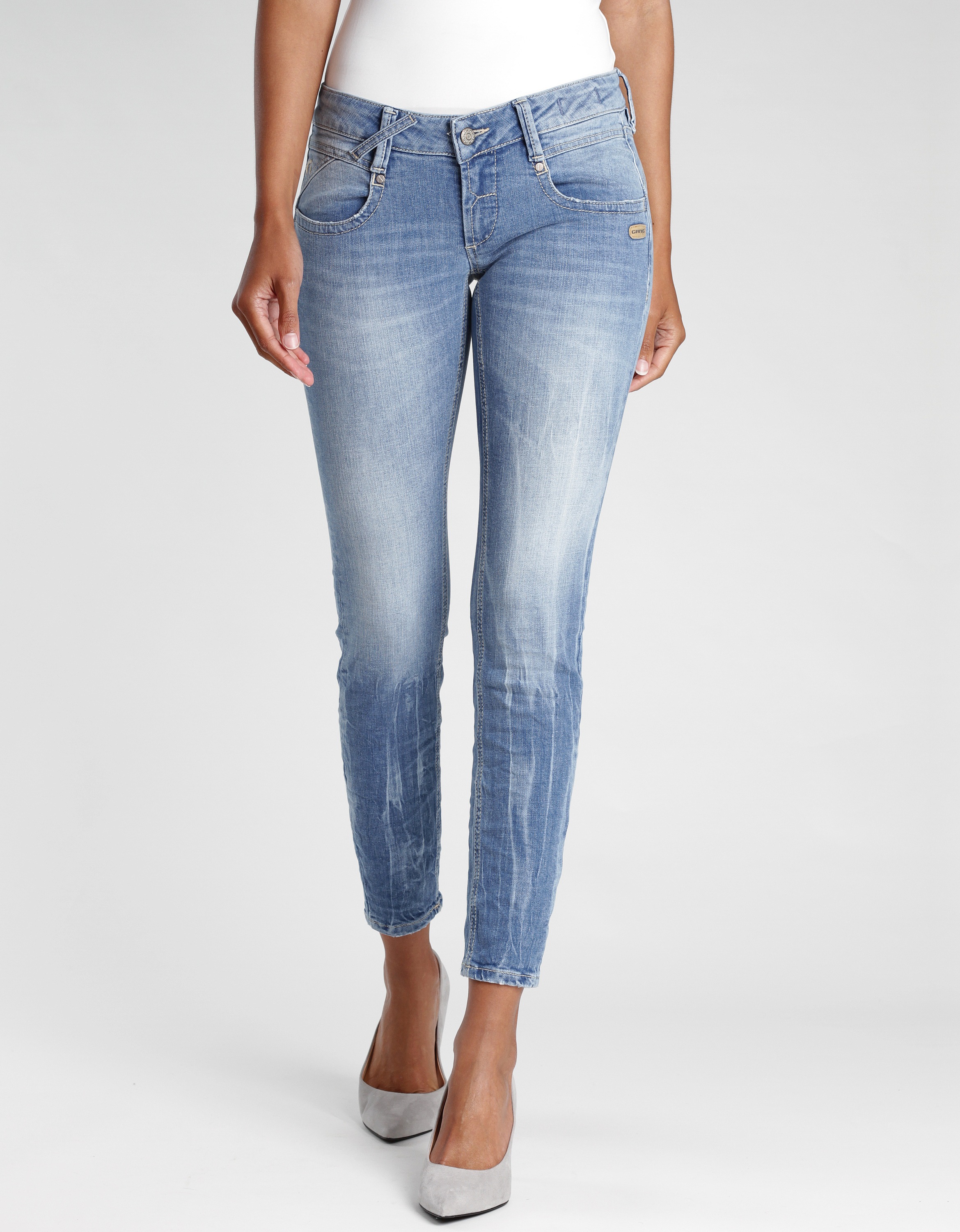 GANG Skinny-fit-Jeans »GANG Jeans Skinny fit 94NENA CROPPED«