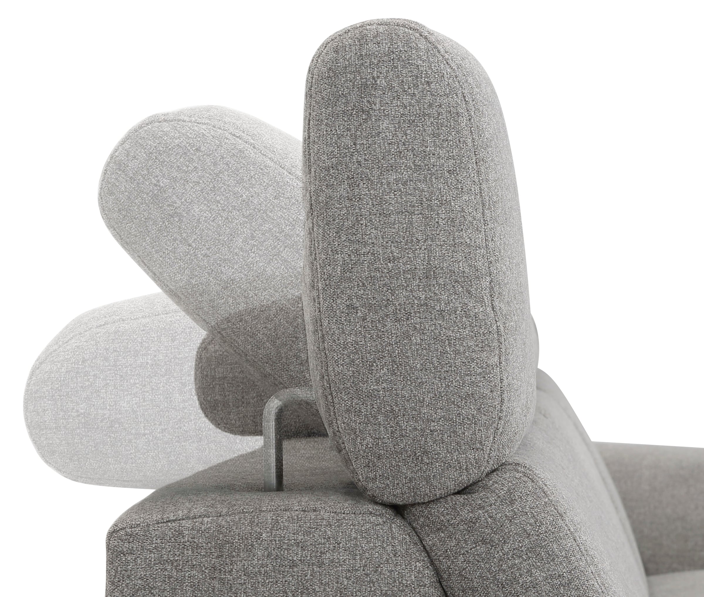 Home affaire Wohnlandschaft »Conville U-Form«, Kopfteilverstellung wahlweise mit Bettfunktion und Bettkasten