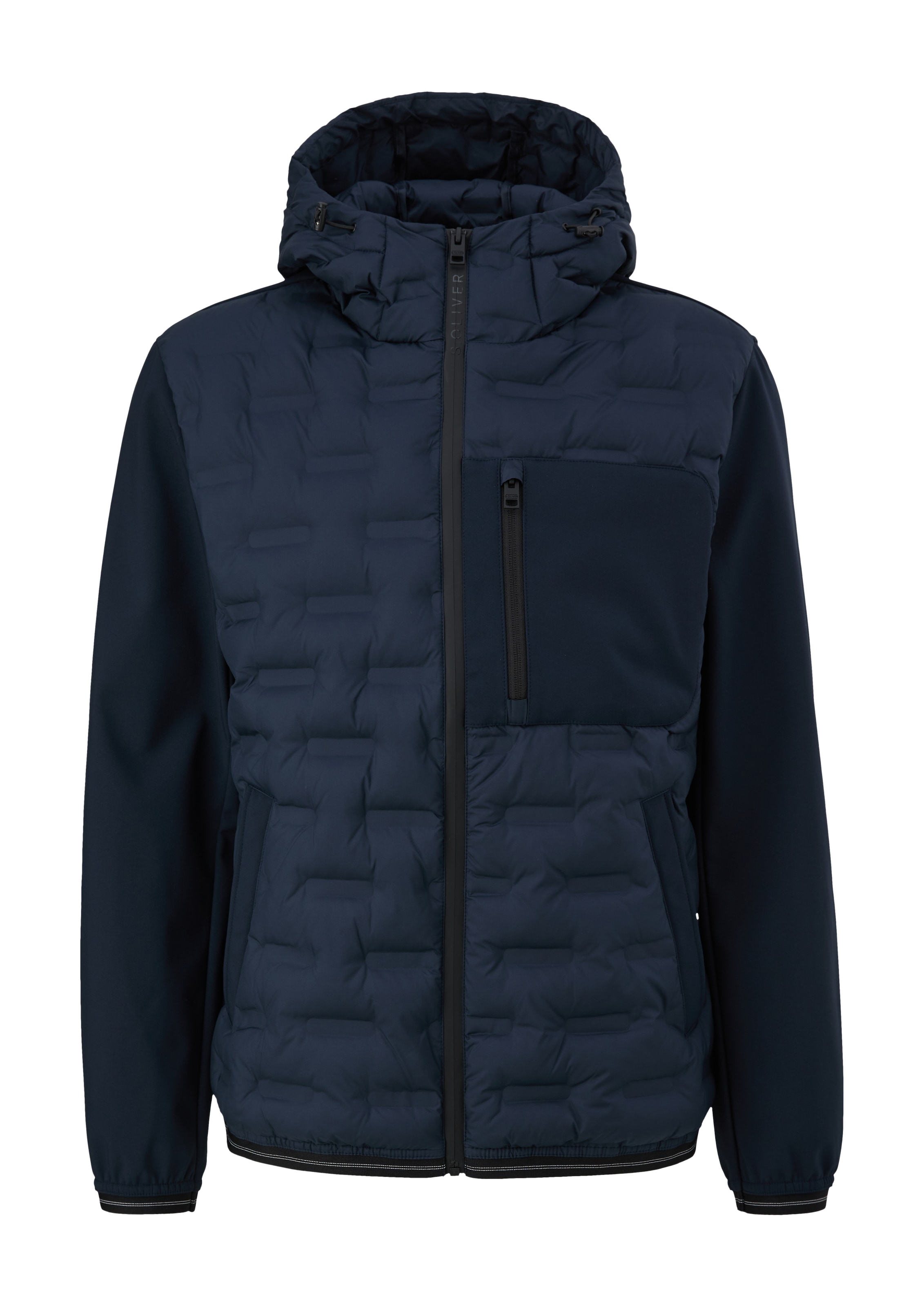 s.Oliver Outdoorjacke, mit Reißverschlusstasche an der Brust