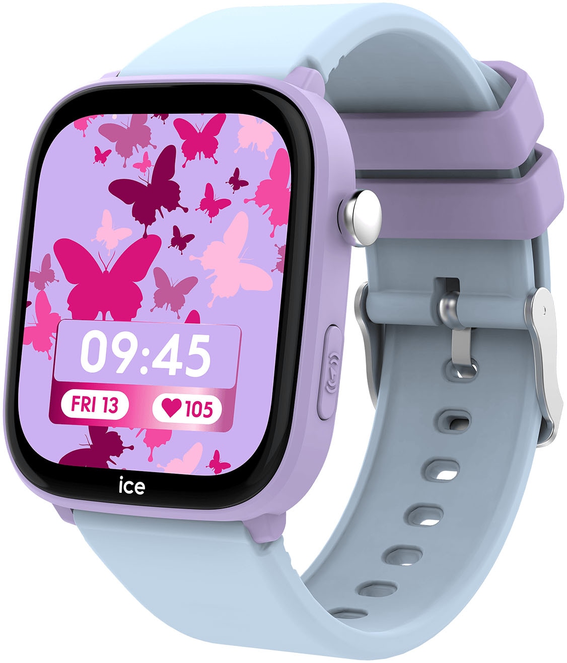 ice-watch Smartwatch »ICE smart junior 3.0 - Find My - 1.75«, Armbanduhr, Kinderuhr, Silikonarmband, Bluetooth, Geschenkidee,digital