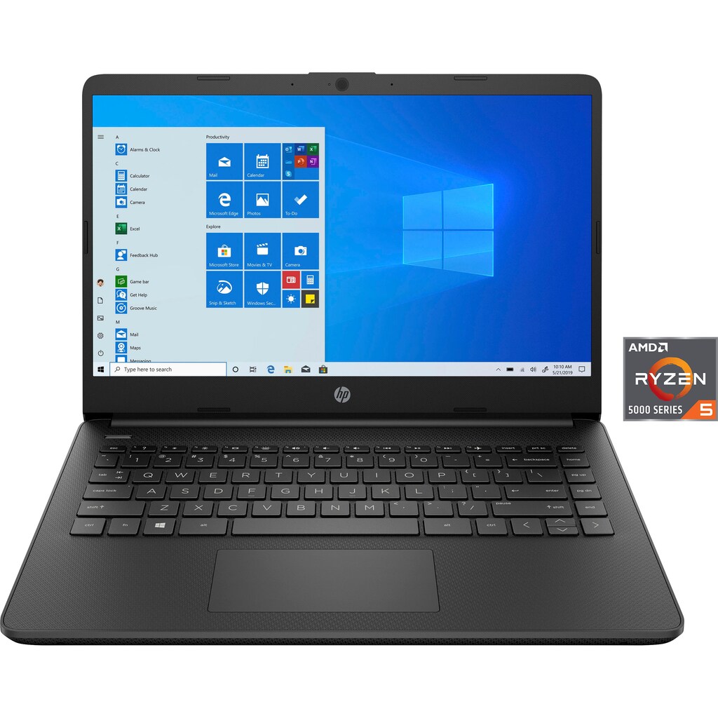 HP Notebook »14s-fq1153ng«, 35,6 cm, / 14 Zoll, AMD, Ryzen 5, Radeon Graphics, 512 GB SSD