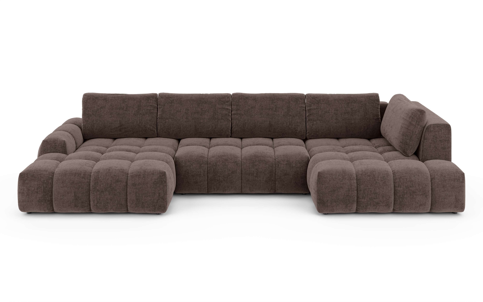 OTTO home Wohnlandschaft »AZITA U-Form, Breite 363 cm - OTTO. Verlässliche Qualität.« wahlweise als Schlafsofa mit Bettkasten, Bubble-Optik