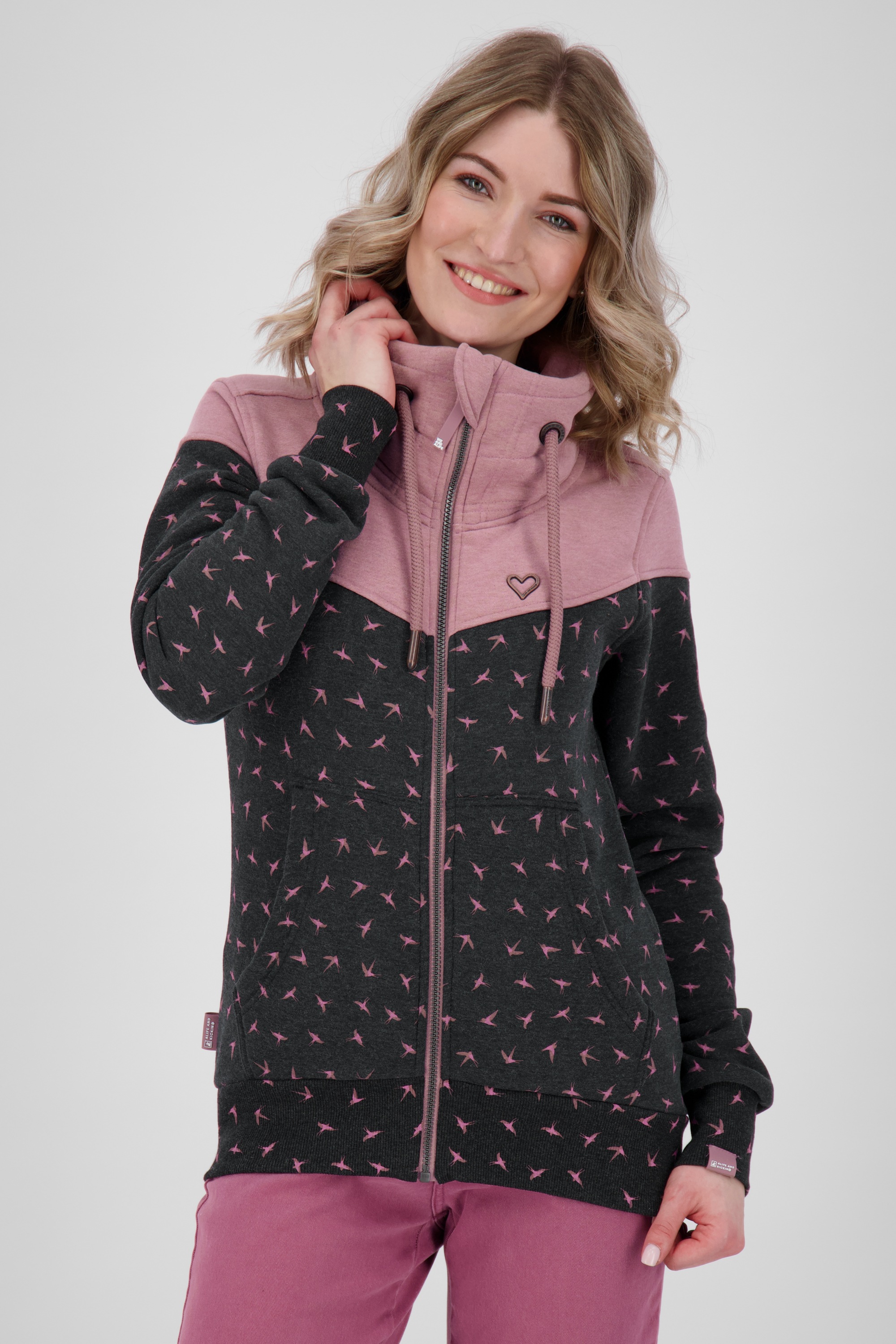 Alife & Kickin Sweatjacke »ALIFE AND KICKIN ValinaAK Sweatjacket Damen Sweatjacke, Jacke« kaufen