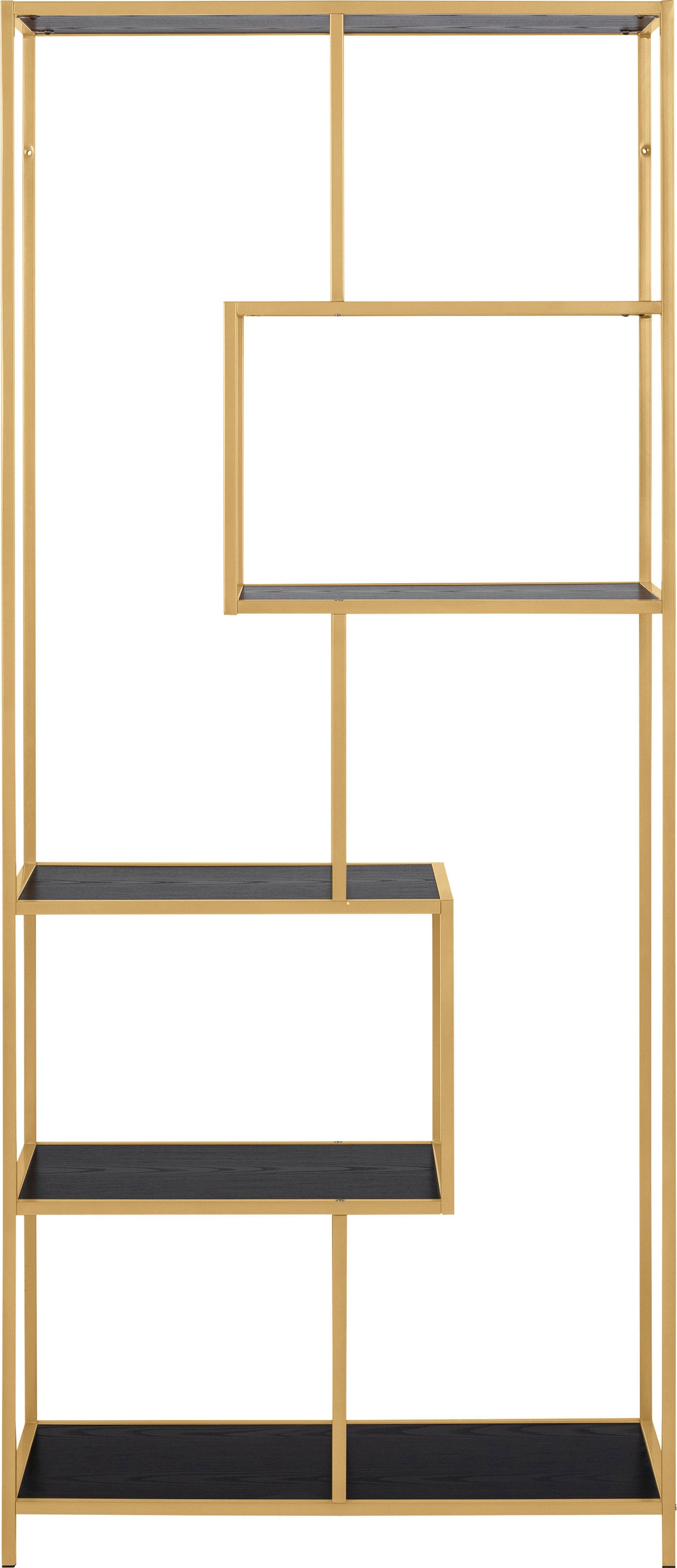 ACTONA GROUP Bücherregal, Metallgestell, modernes Design, 5 Einlegeböden, a günstig online kaufen
