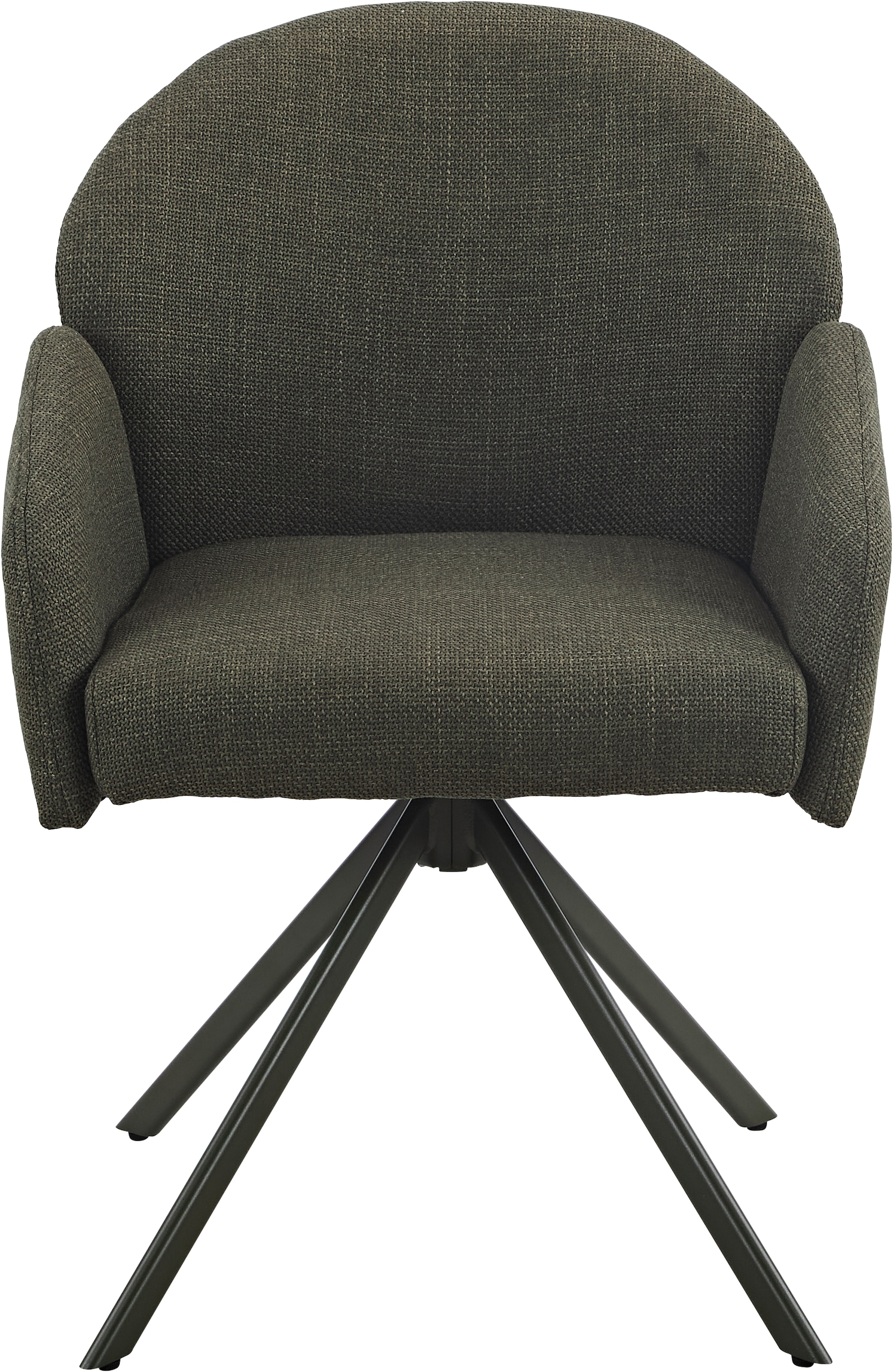 HELA Armlehnstuhl »HOLLY« (Set) 1 Stk.360° drehbar, Armlehnen, Gestell angepasst, Swing Back Komfortrücken