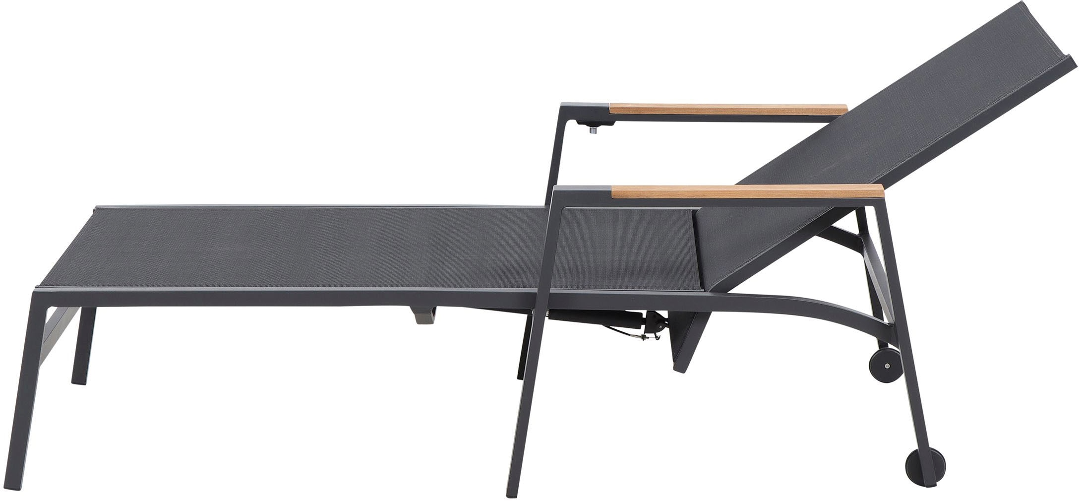Siena Garden Garten-Essgruppe »Savona / Zurigo«, (Set, 10 tlg.), best. aus 4 Sesseln, 4 Auflagen, 1 Liege und 1 Tisch