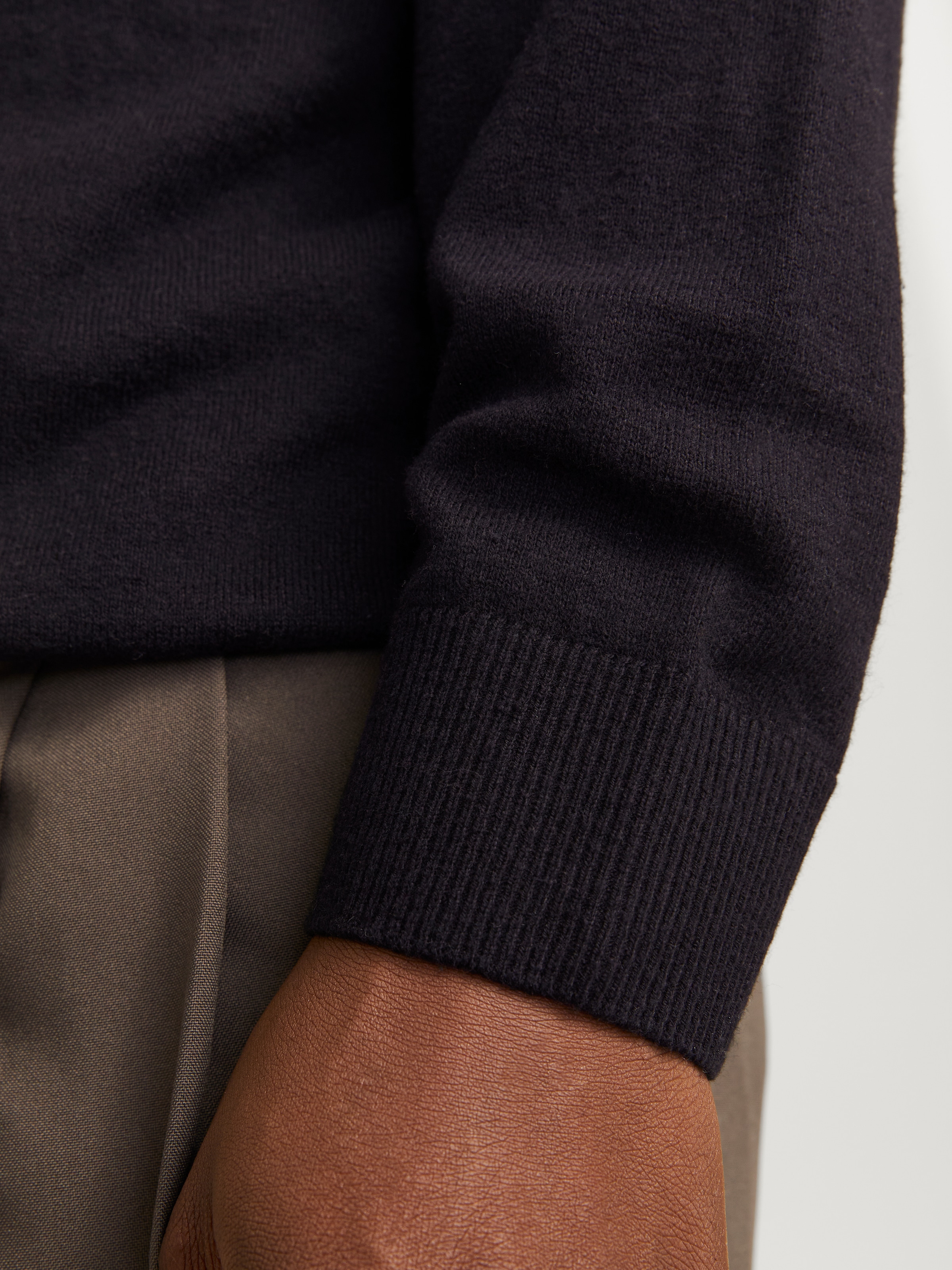 Jack & Jones Polokragenpullover »JJEEMIL KNIT POLO HALF ZIP LS NOOS«, mit Polo Kragen